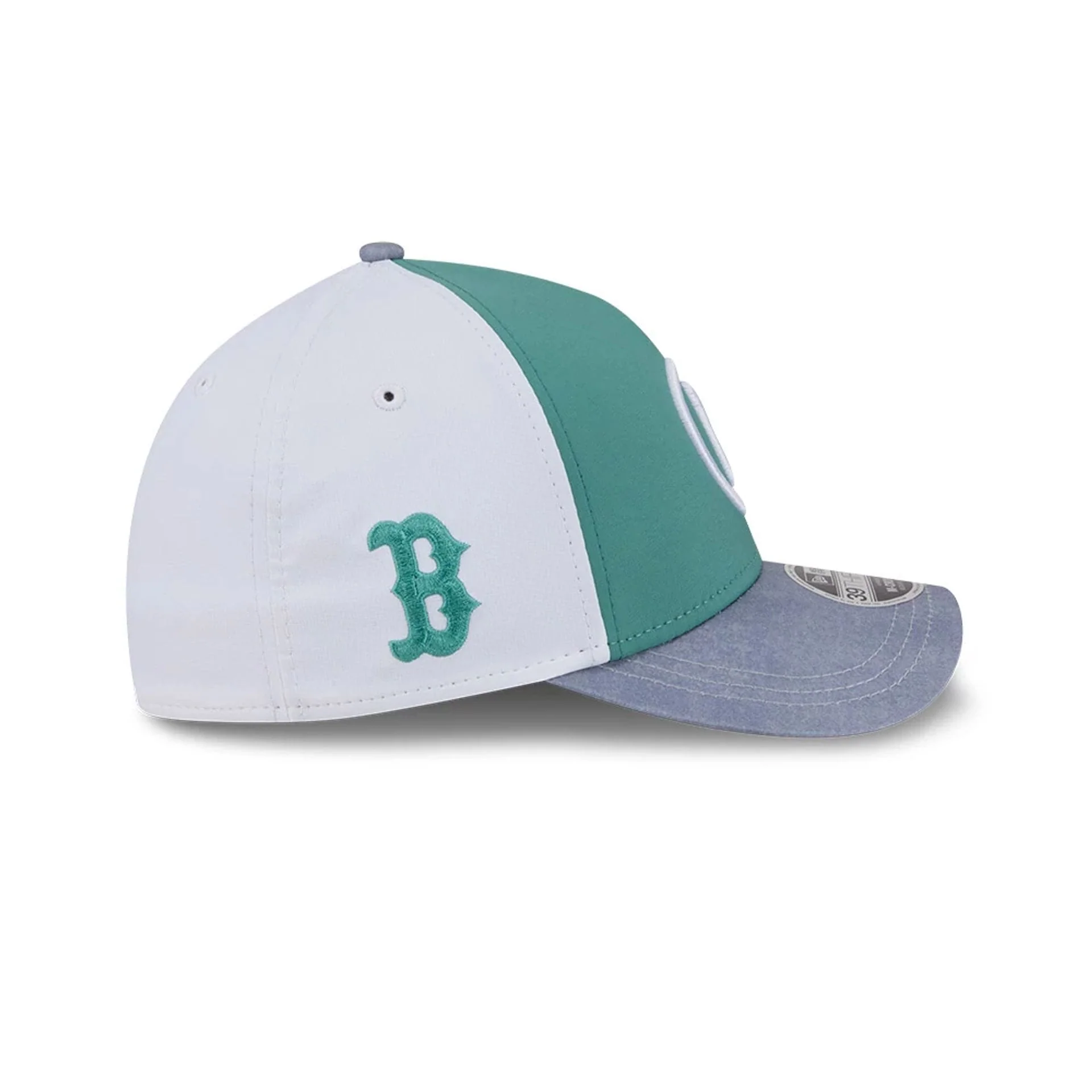 Red Sox MLB City Connect Dark Green 39THIRTY M-Crown A-Frame Stretch Fit Cap - Image 5
