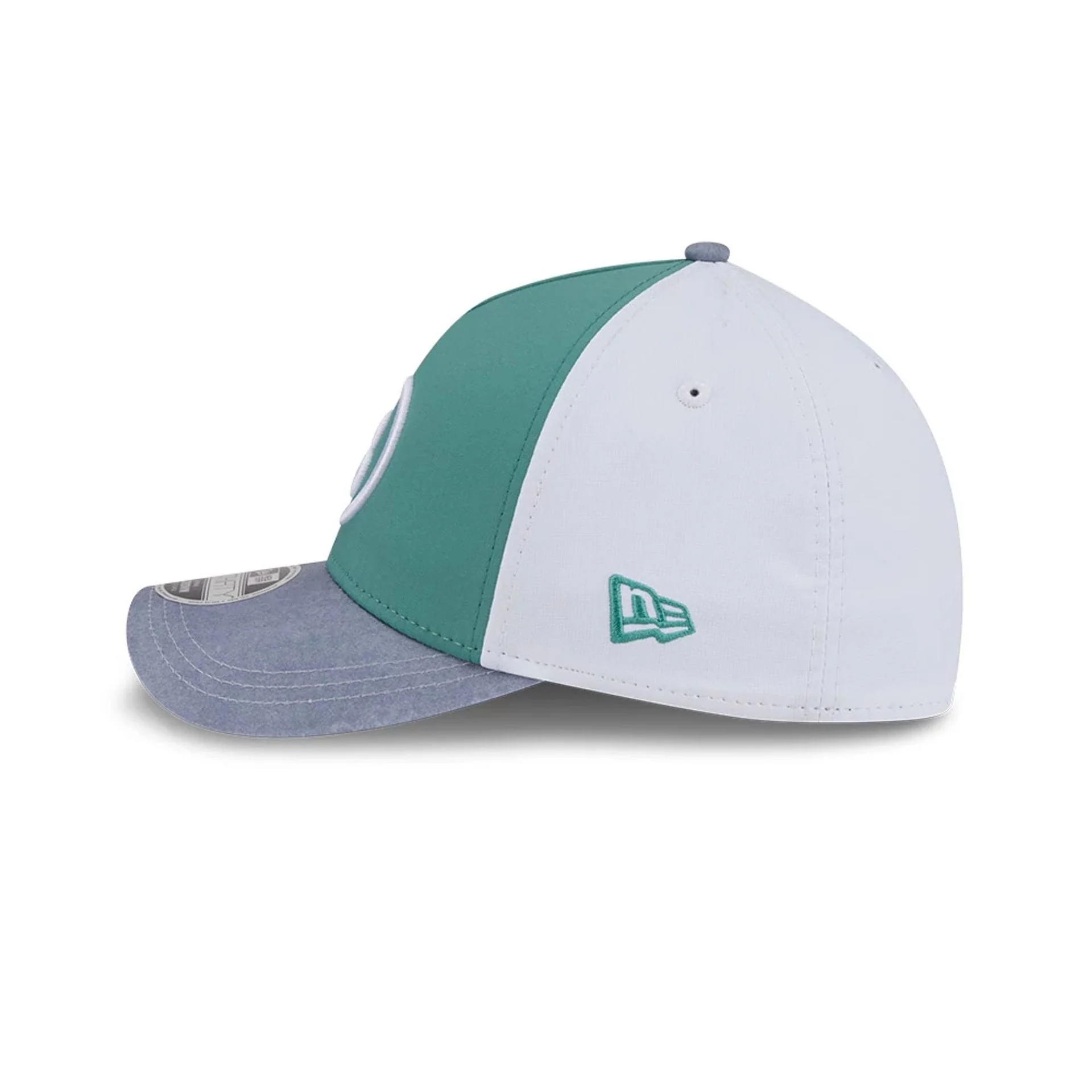 Red Sox MLB City Connect Dark Green 39THIRTY M-Crown A-Frame Stretch Fit Cap - Image 6