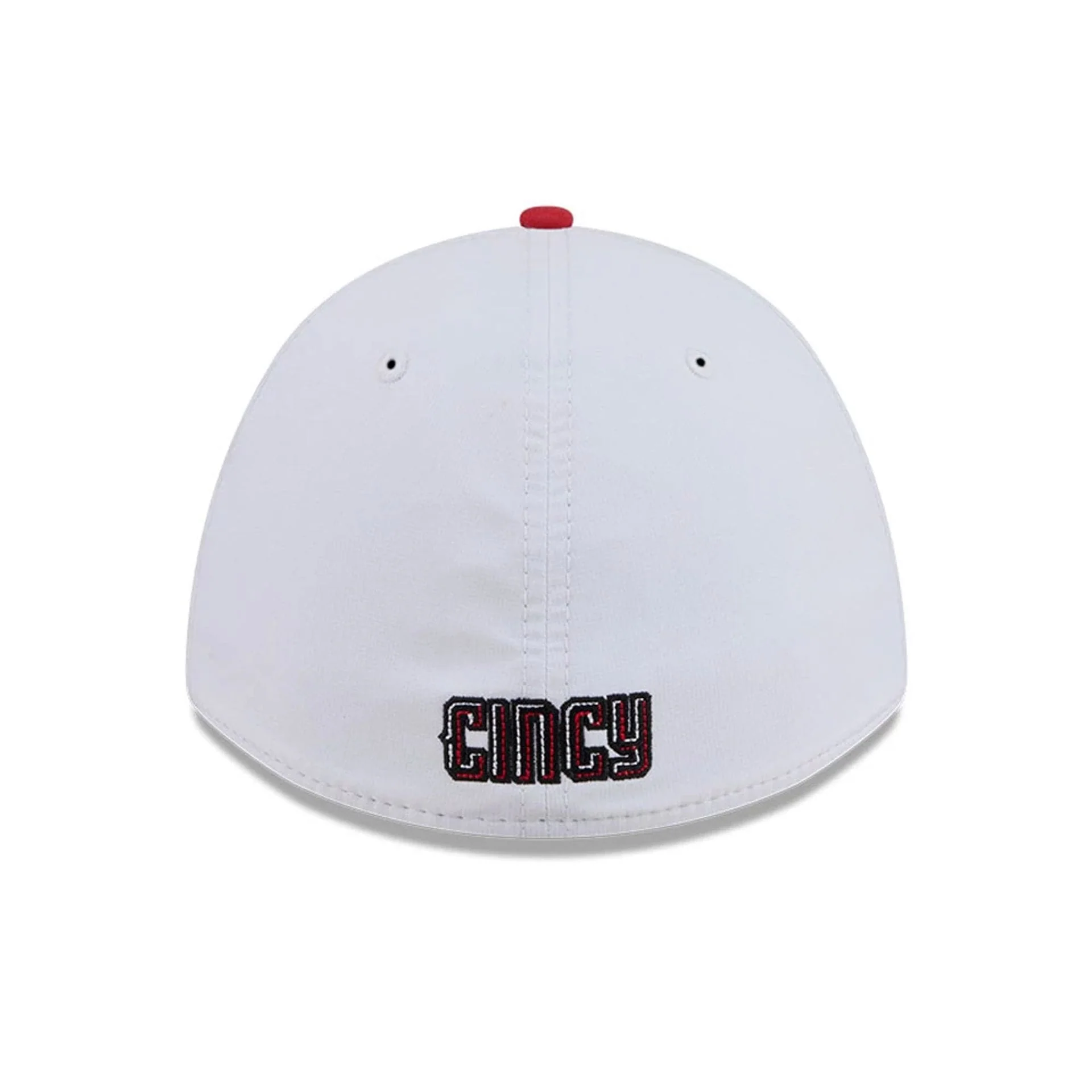 Reds MLB City Connect Black 39THIRTY M-Crown A-Frame Stretch Fit Cap - Image 7
