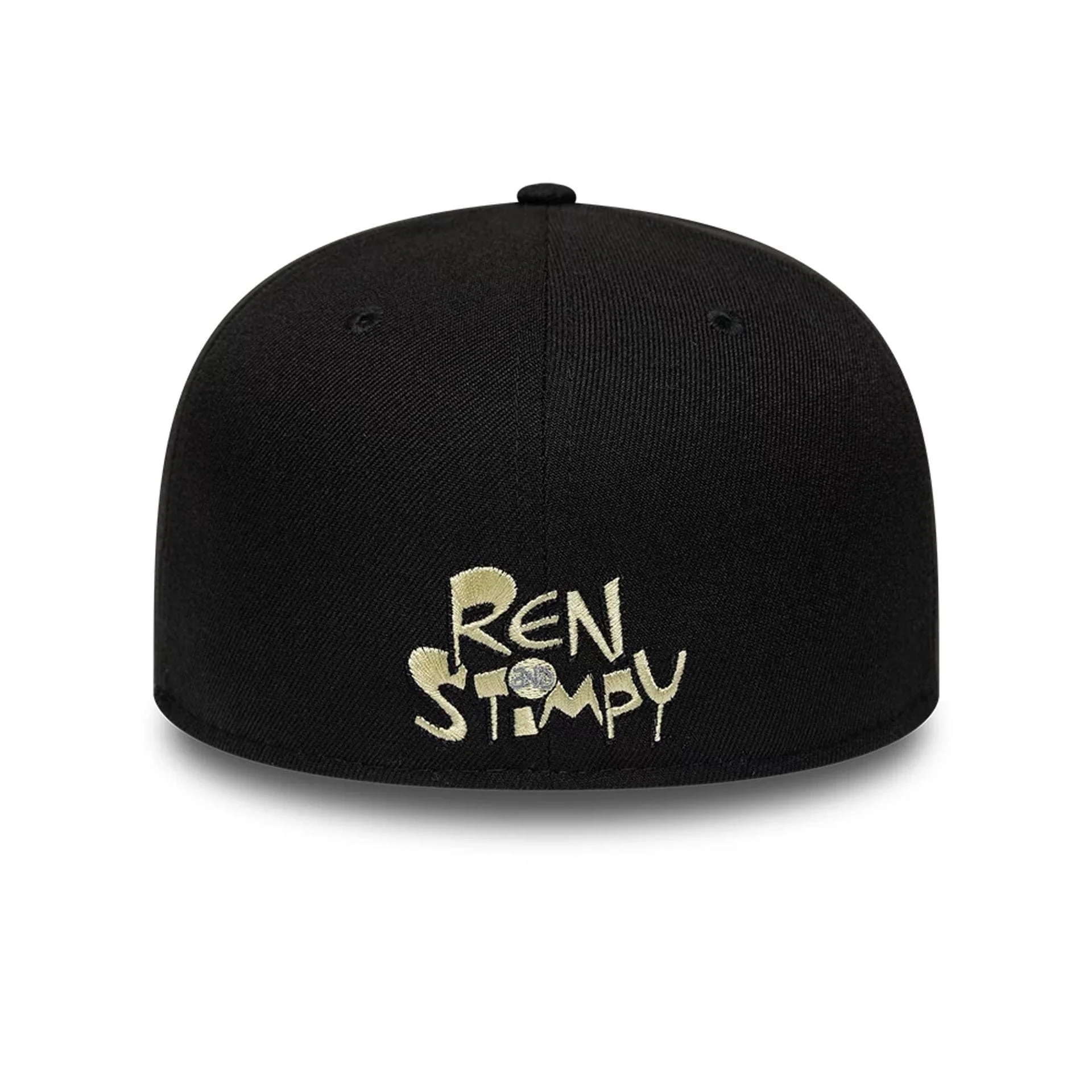 Ren & Stimpy Character Graphic Black 59FIFTY Fitted Cap - Image 4