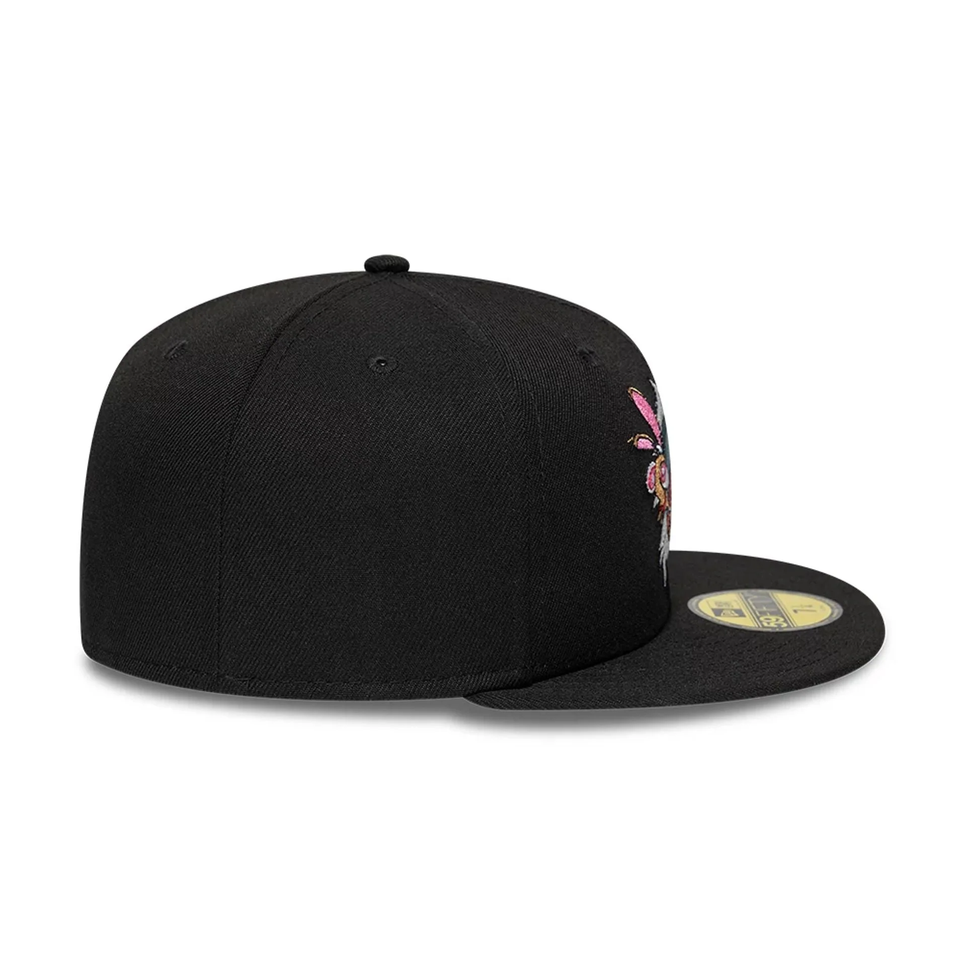 Ren & Stimpy Character Graphic Black 59FIFTY Fitted Cap - Image 6