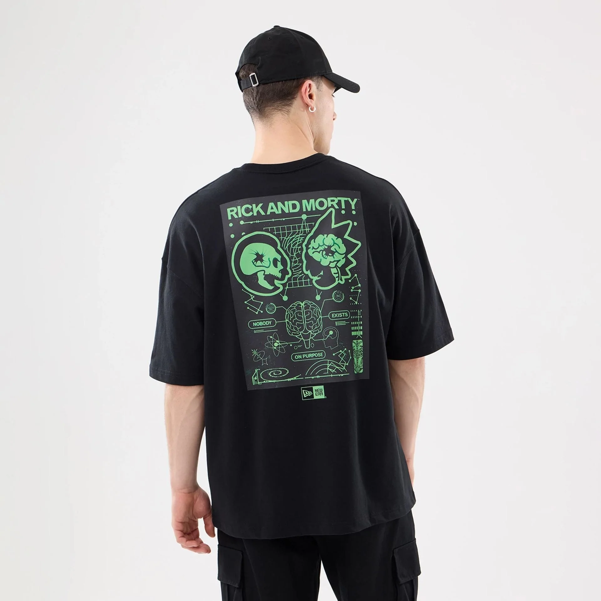 Rick And Morty Black T-Shirt - Image 2