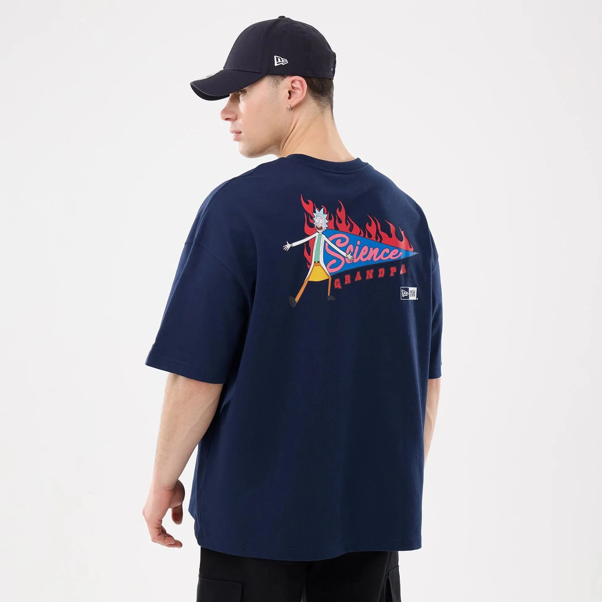 Rick And Morty Blue T-Shirt - Image 2