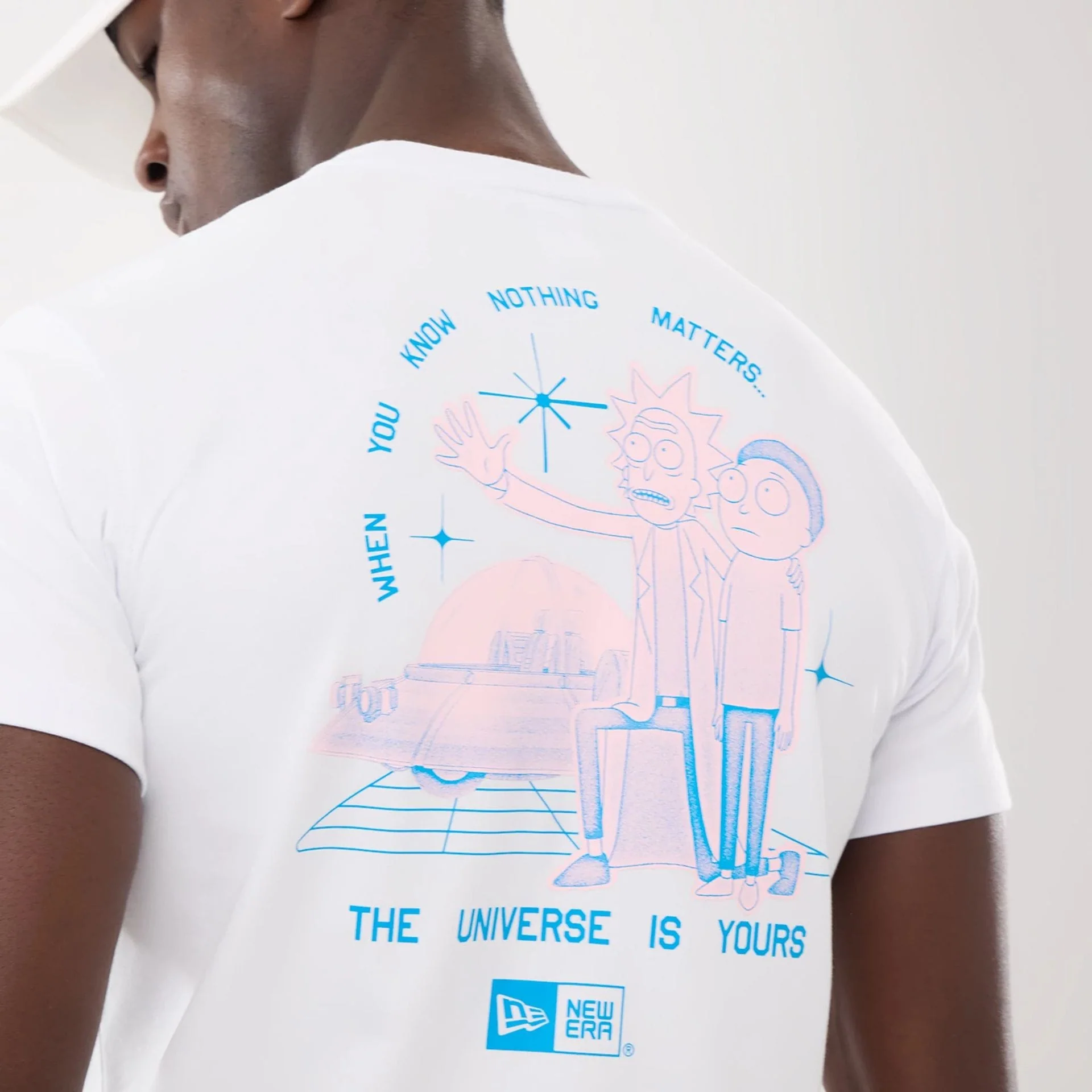 Rick And Morty White T-Shirt - Image 4