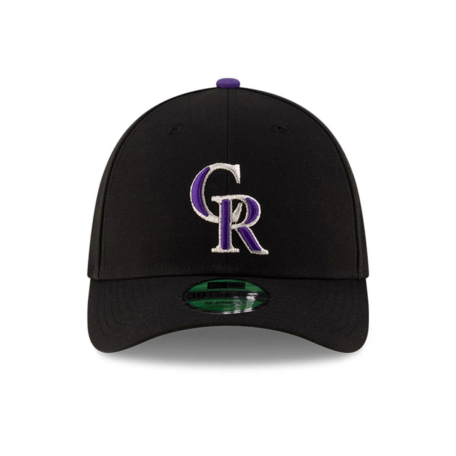 Rockies MLB Player Replica Black 39THIRTY M-Crown Stretch Fit Cap - Image 2