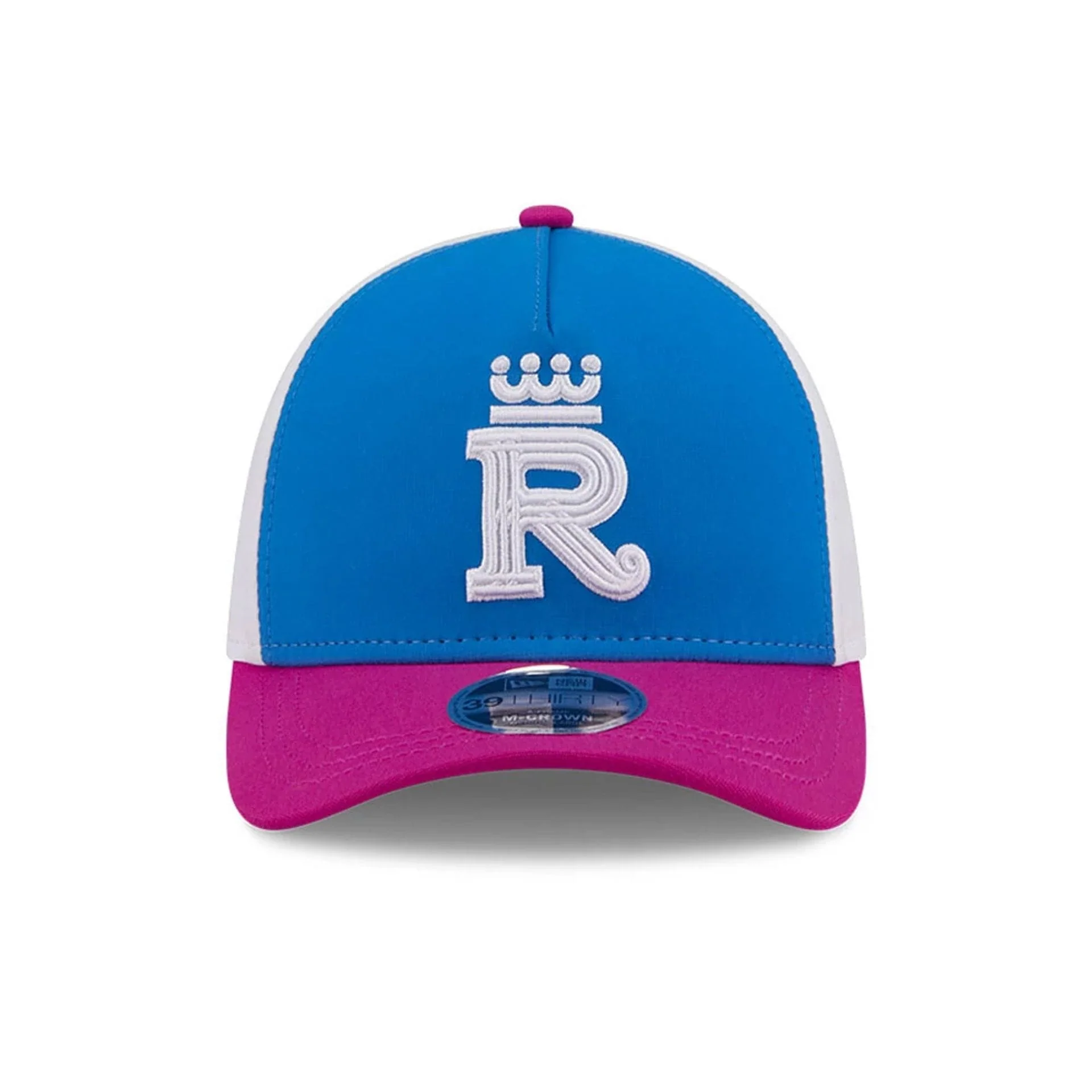 Royals MLB City Connect Blue 39THIRTY M-Crown A-Frame Stretch Fit Cap - Image 3