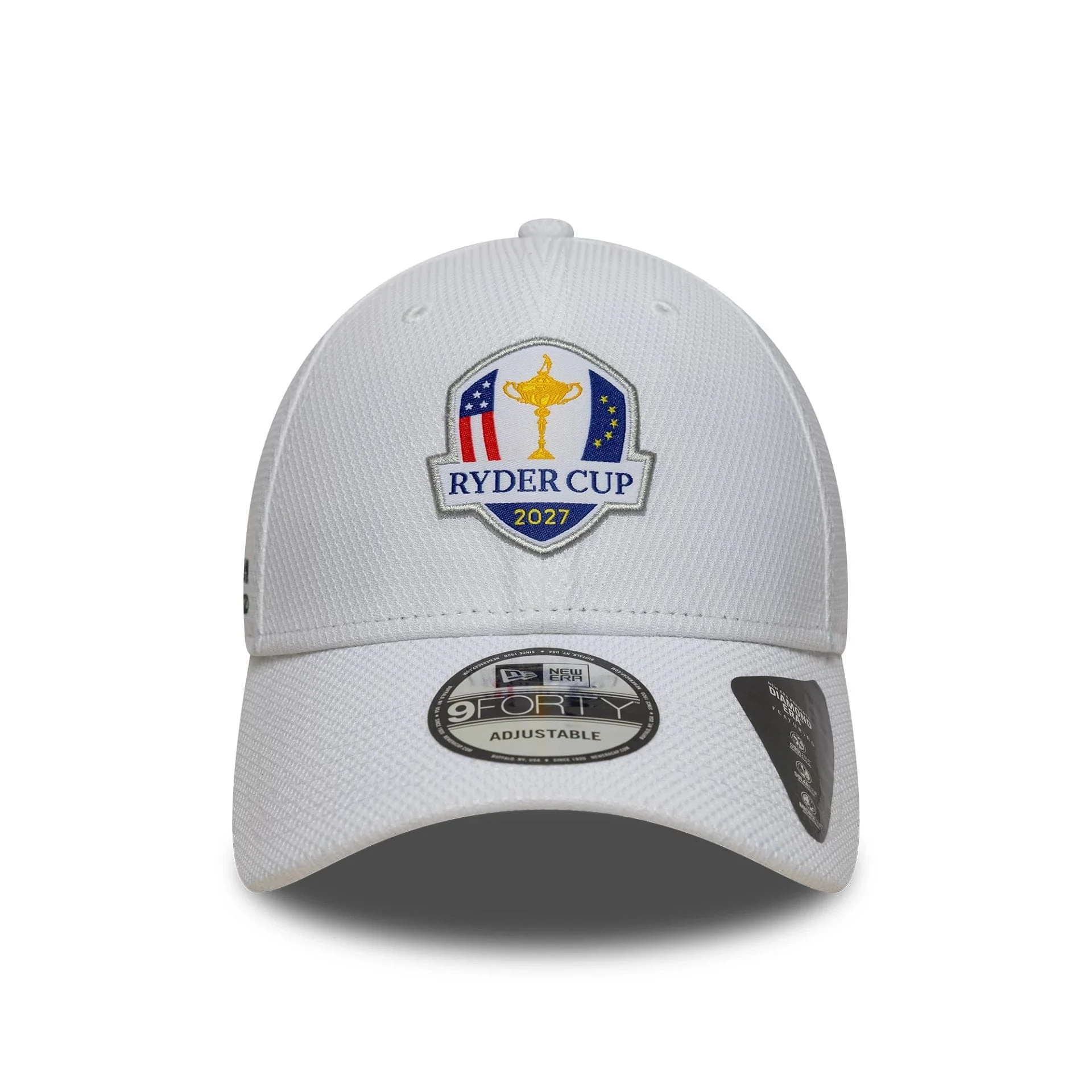 Ryder Cup Europe 2027 Diamond Era White 9FORTY Adjustable Cap - Image 2