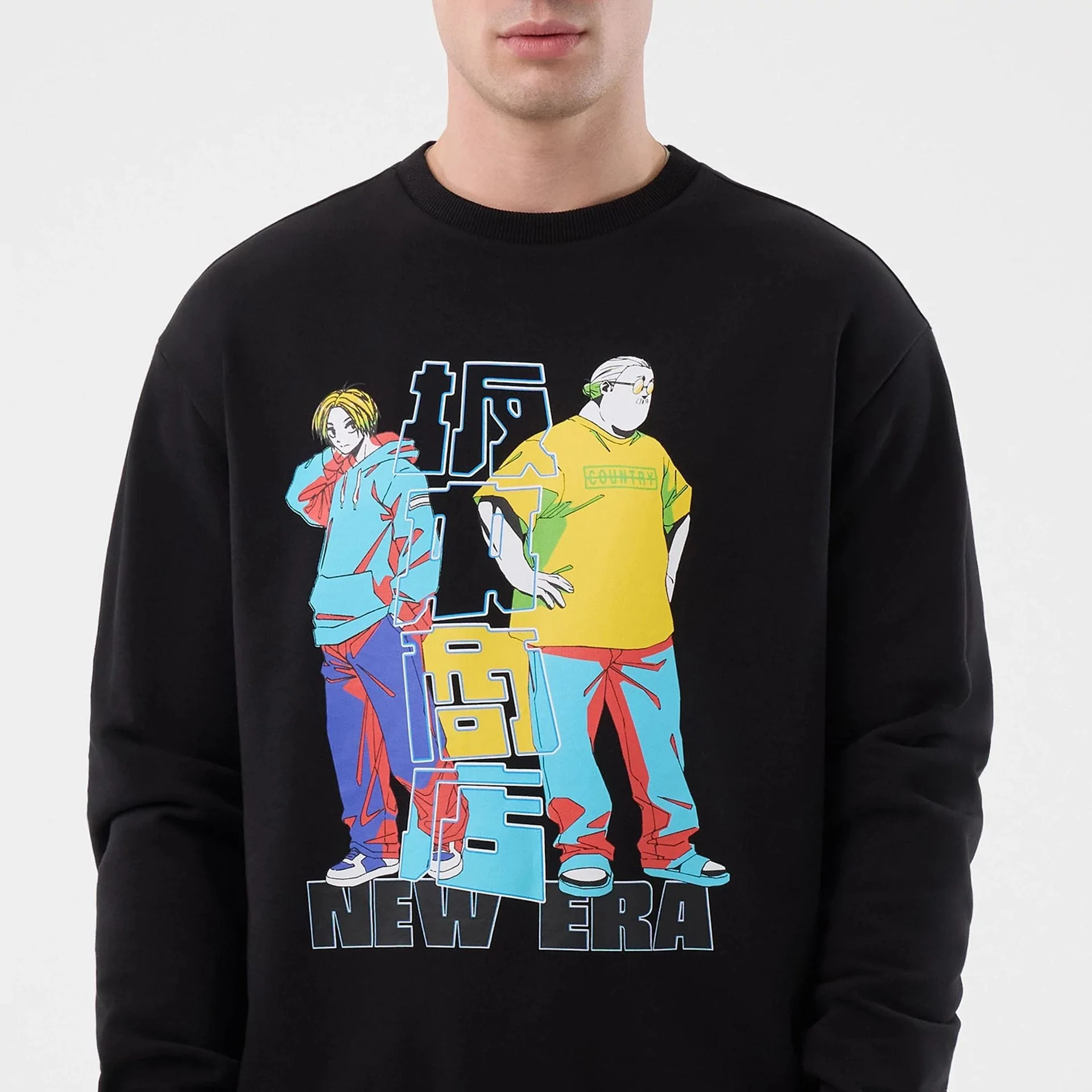 Sakamoto Days Netflix Black Crew Neck Sweater - Image 3