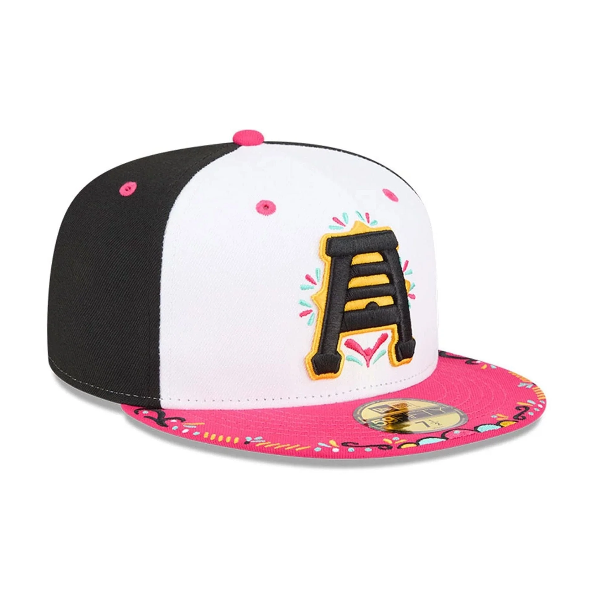 Salt Lake City Bee MiLB La Copa 2026 Black 59FIFTY Fitted Cap - Image 4