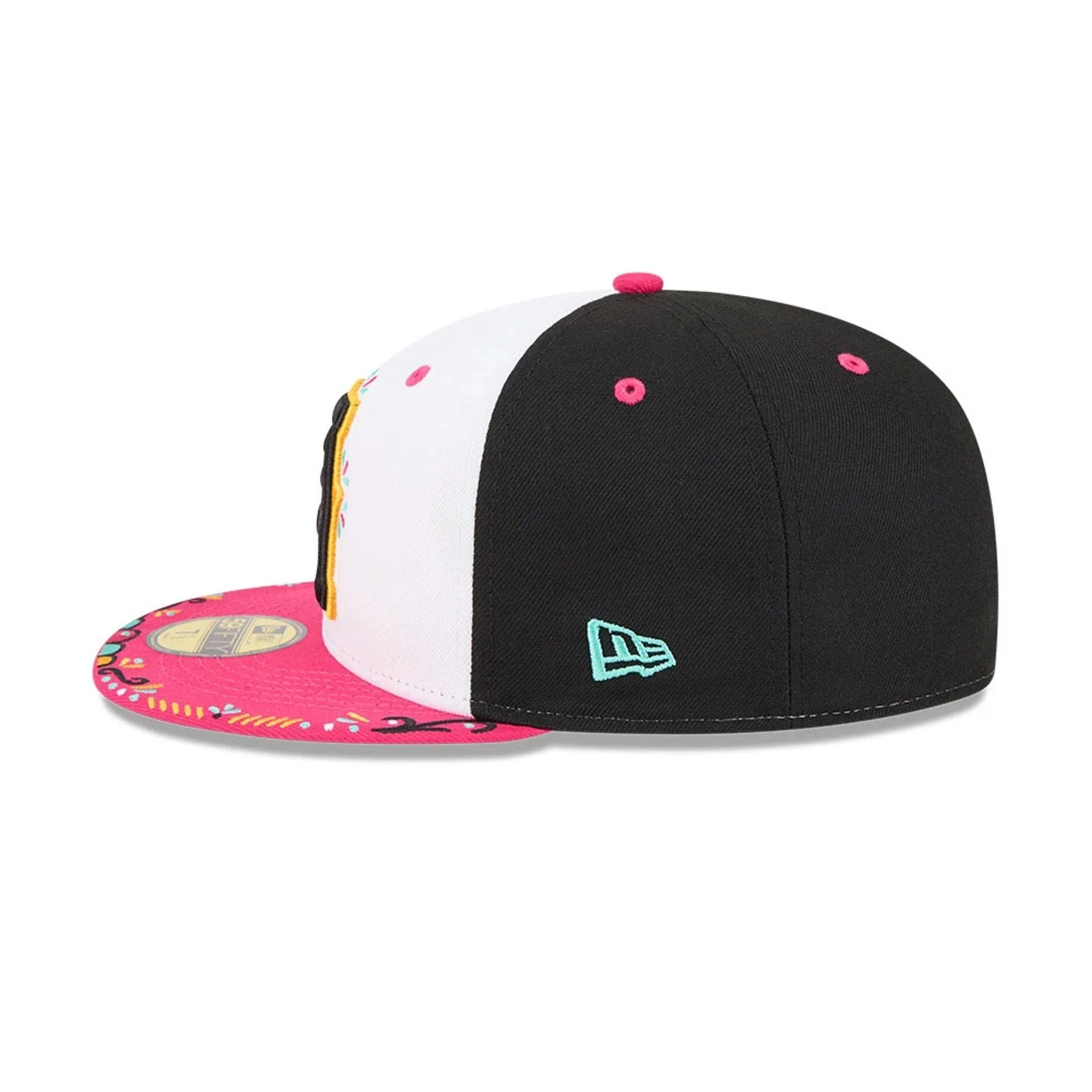 Salt Lake City Bee MiLB La Copa 2026 Black 59FIFTY Fitted Cap - Image 5