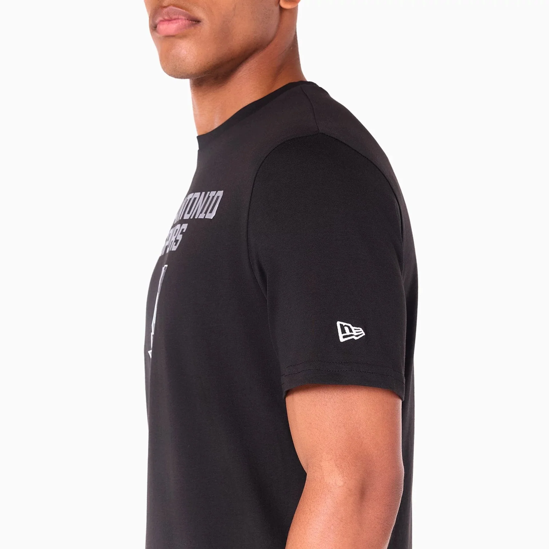 San Antonio Spurs NBA Black T-Shirt - Image 4
