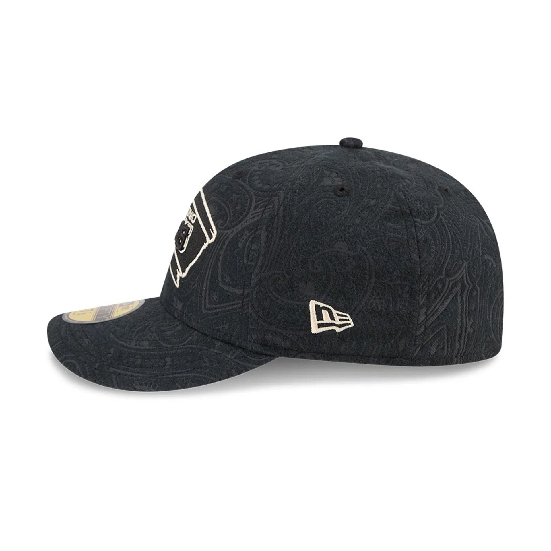 San Antonio Spurs NBA Brushed Cotton Black 59FIFTY Fitted Cap - Image 5