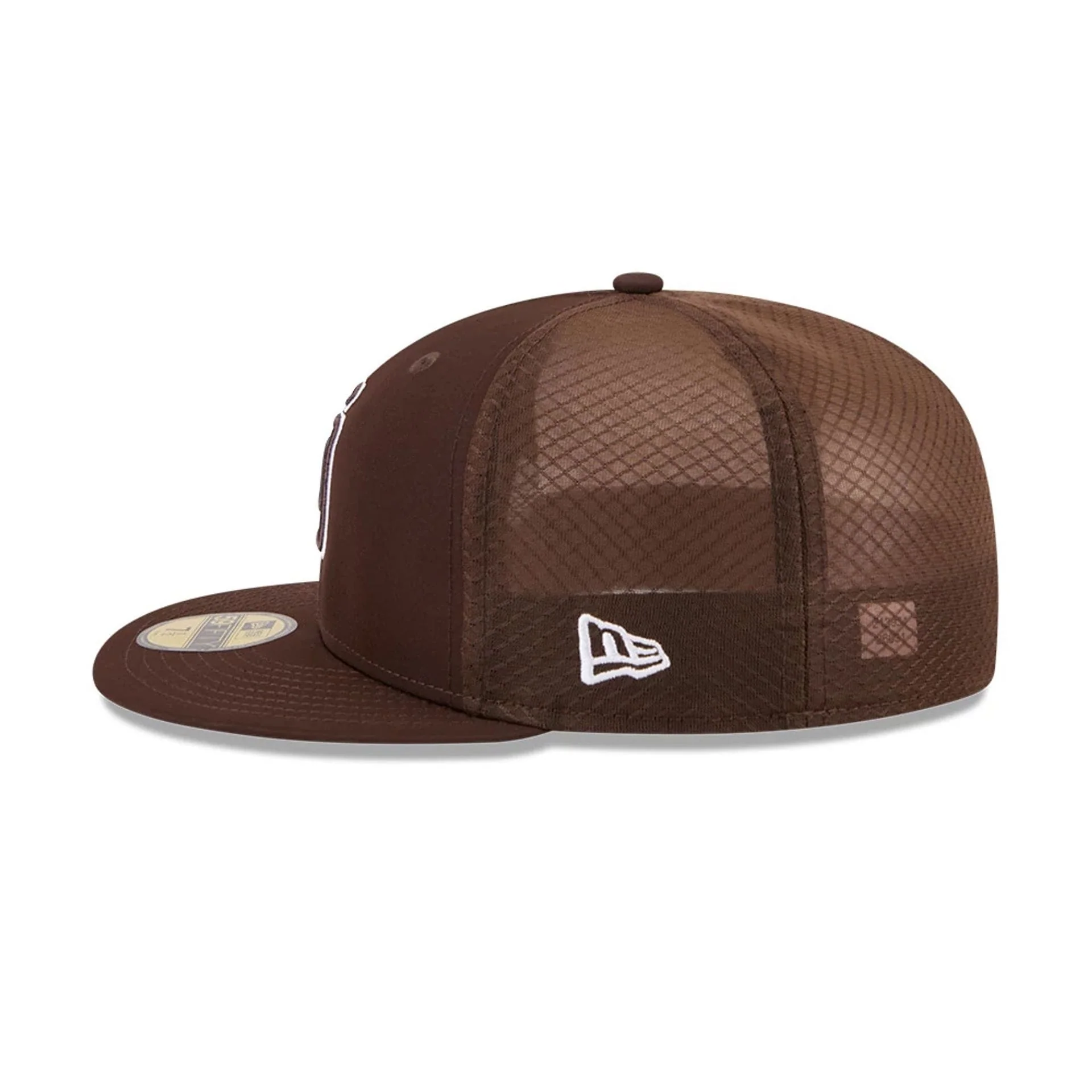 San Diego Padres MLB Batting Practice 2026 Dark Brown 59FIFTY Fitted Cap - Image 5
