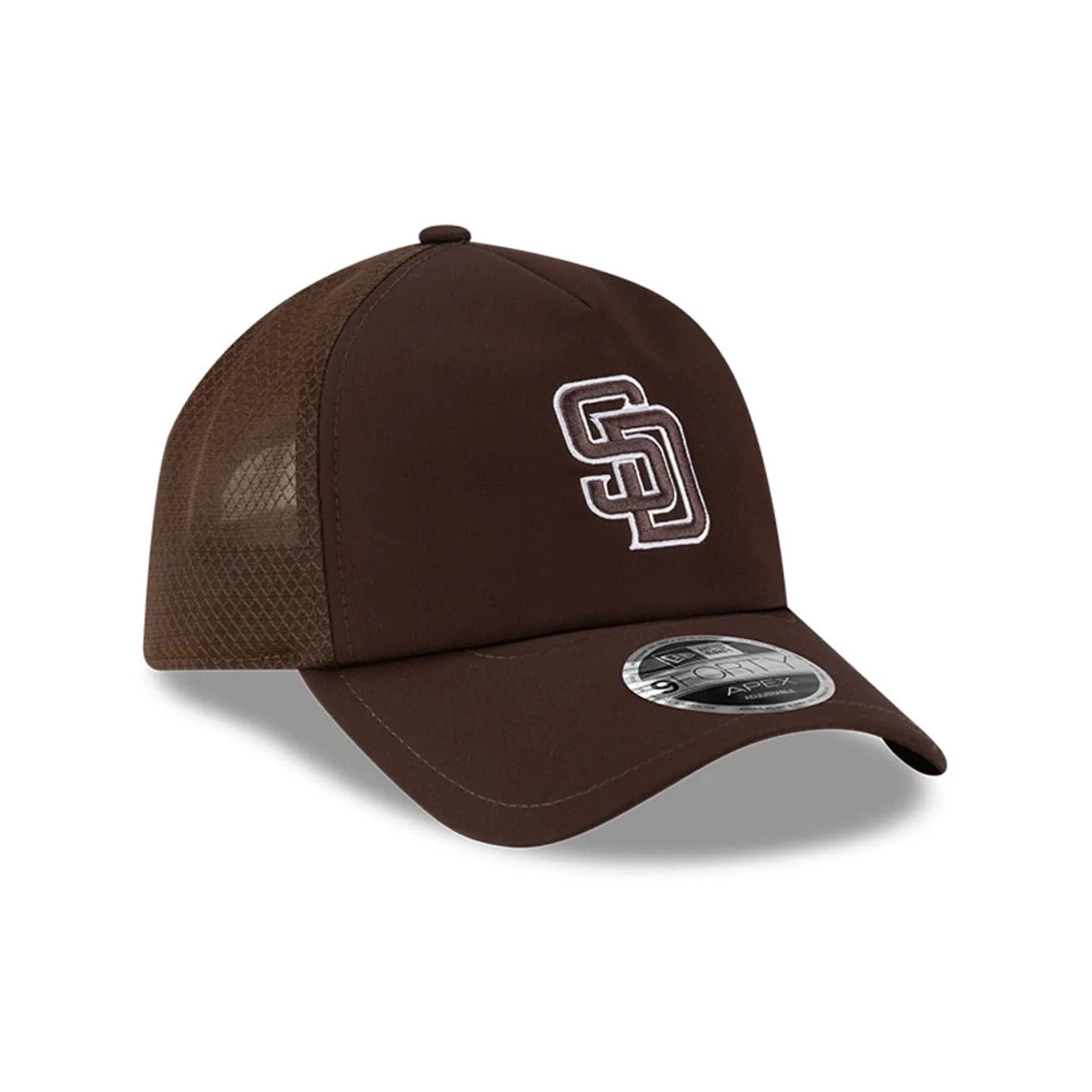 San Diego Padres MLB Batting Practice 2026 Dark Brown 9FORTY Apex Adjustable Cap - Image 3