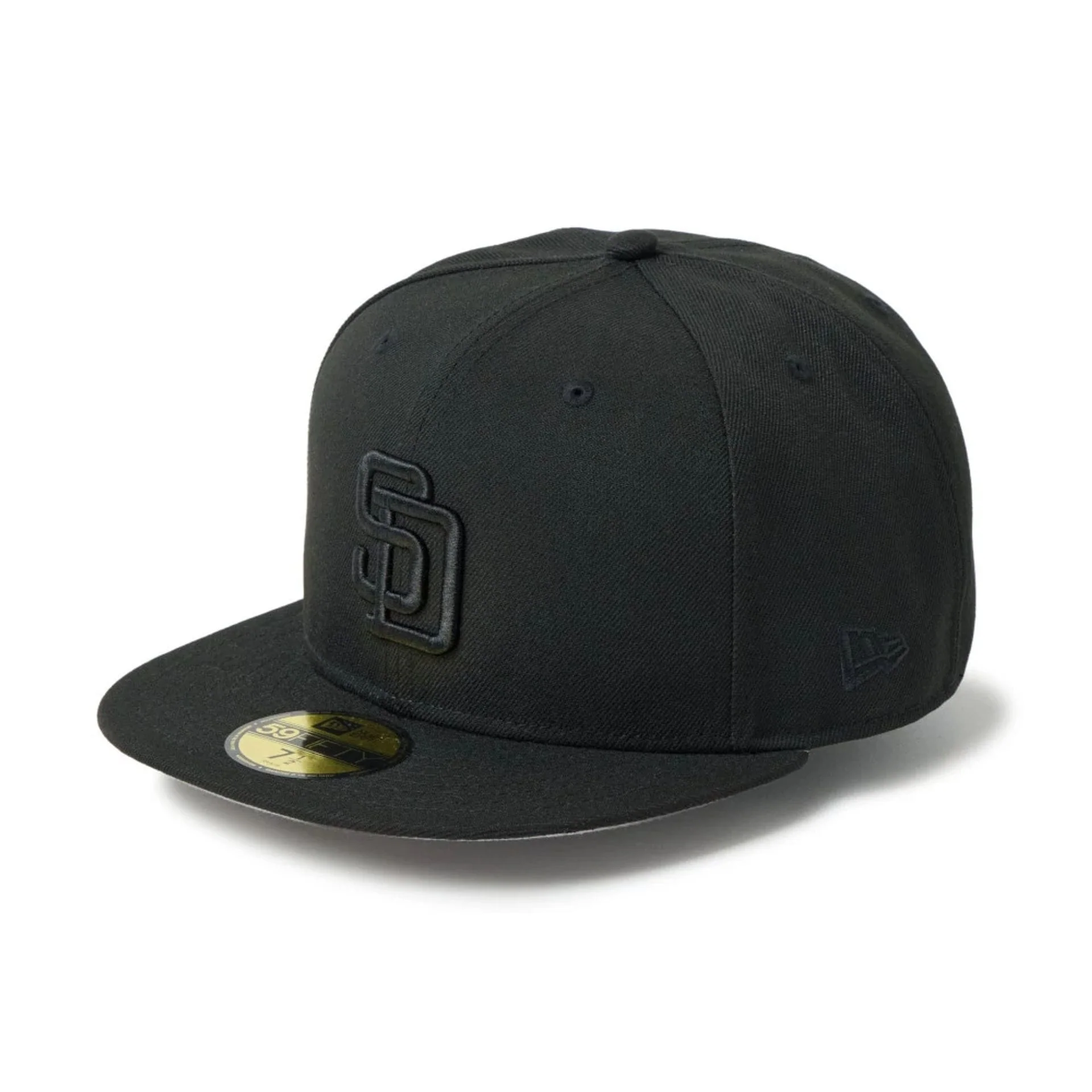 San Diego Padres MLB Black 59FIFTY Fitted Cap - Image 5