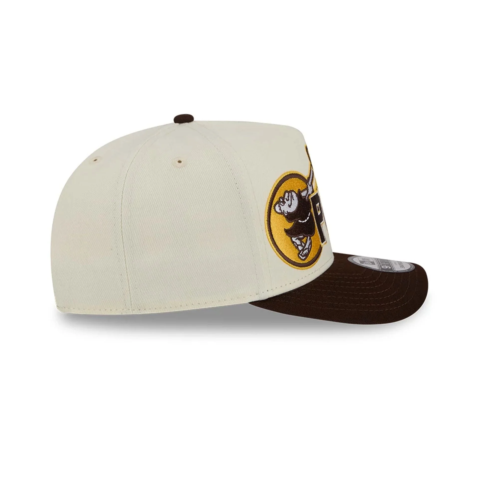 San Diego Padres MLB Classic White 9FIFTY A-Frame Snapback Adjustable Cap - Image 6