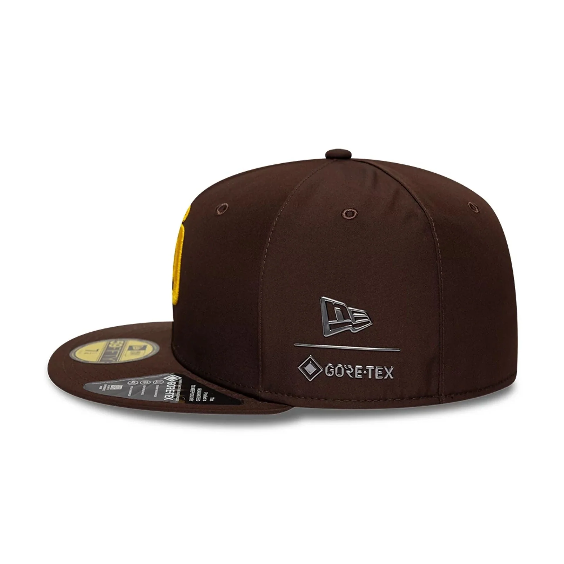 San Diego Padres MLB Gore-Tex Dark Brown 59FIFTY Fitted Cap - Image 5
