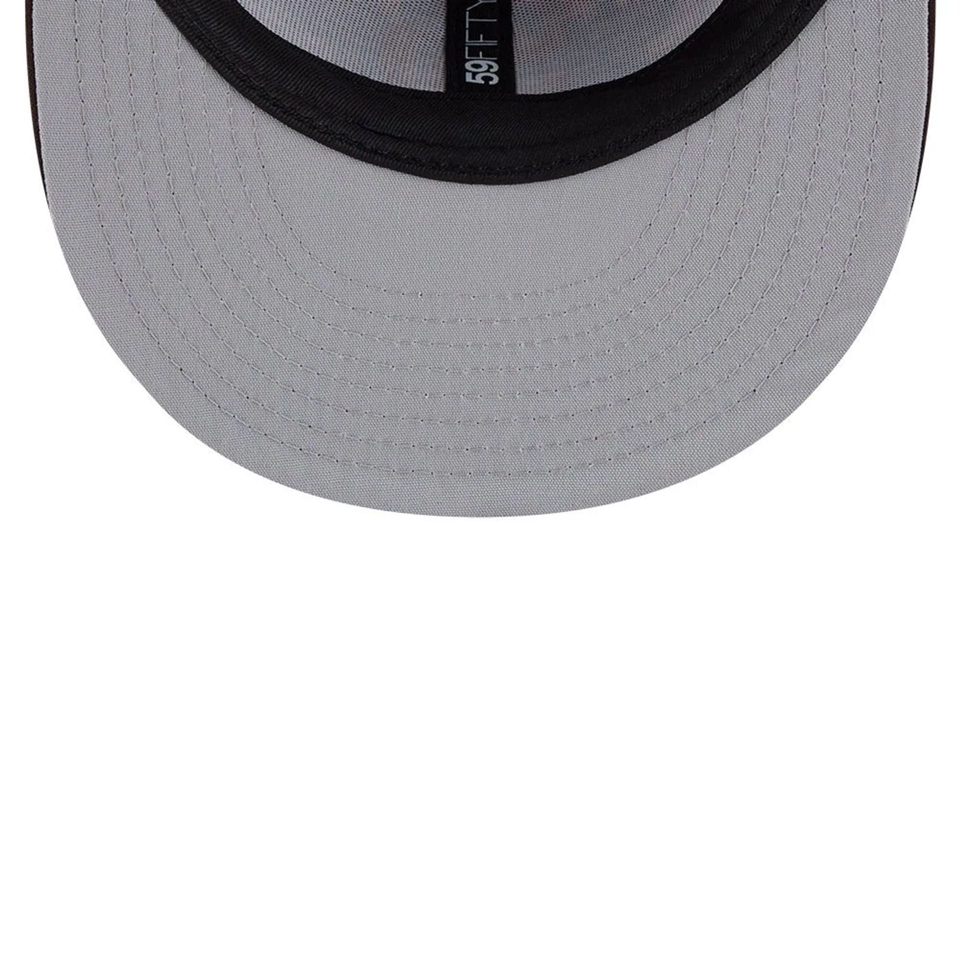 San Diego Padres MLB Leaves Dark Brown 59FIFTY Fitted Cap - Image 2
