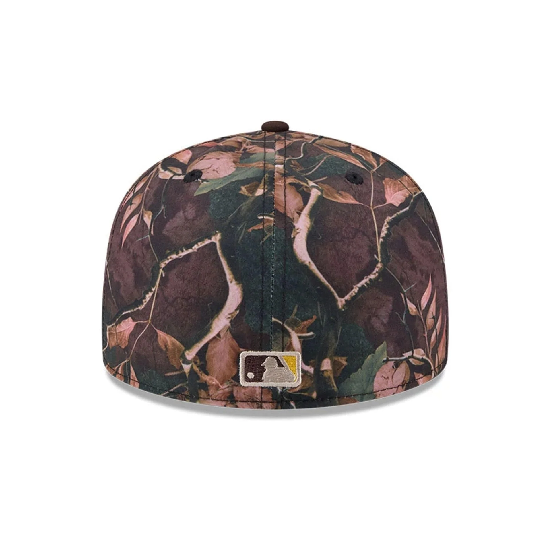 San Diego Padres MLB Leaves Dark Brown 59FIFTY Fitted Cap - Image 7