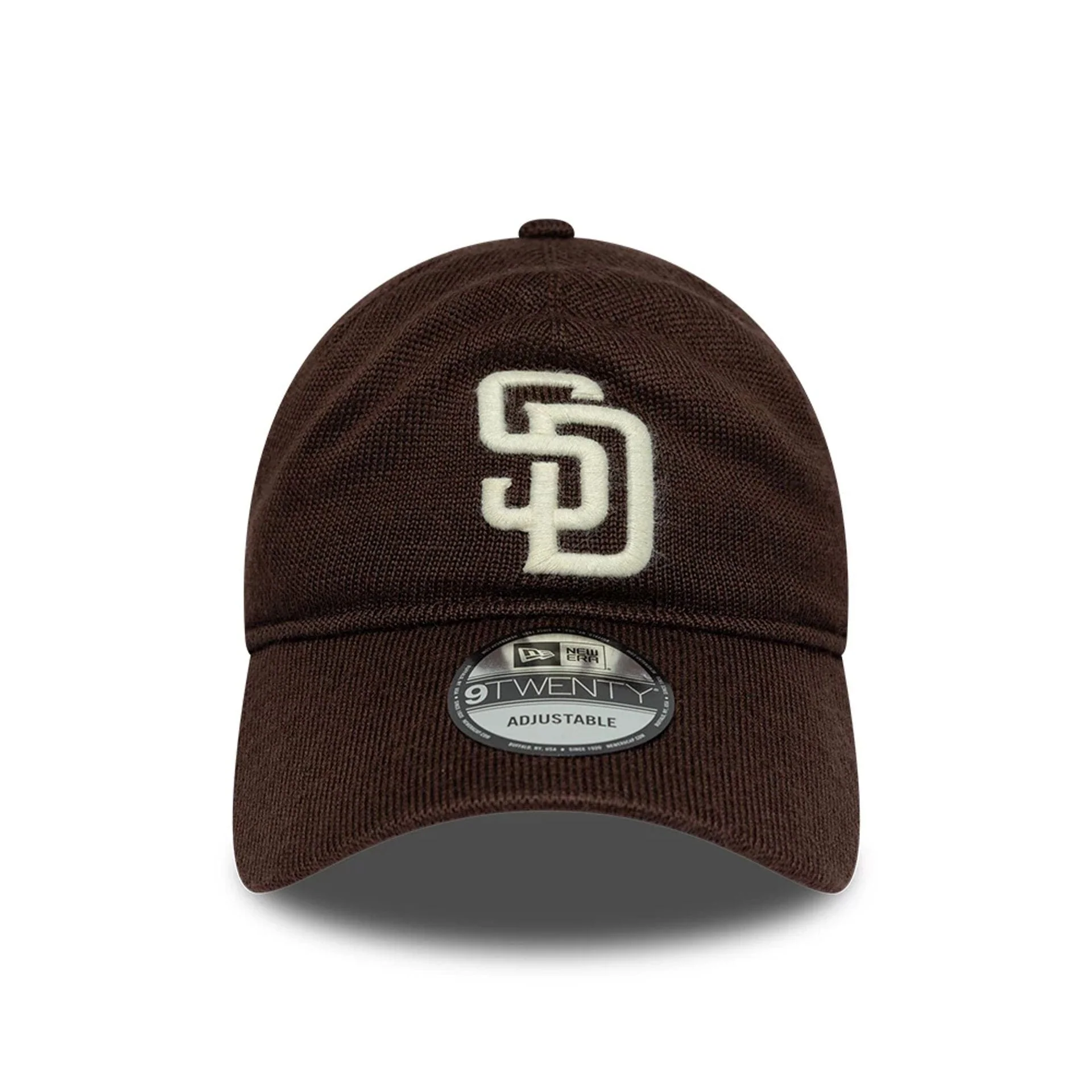 San Diego Padres MLB Merino Wool Dark Brown 9TWENTY Adjustable Cap - Image 2