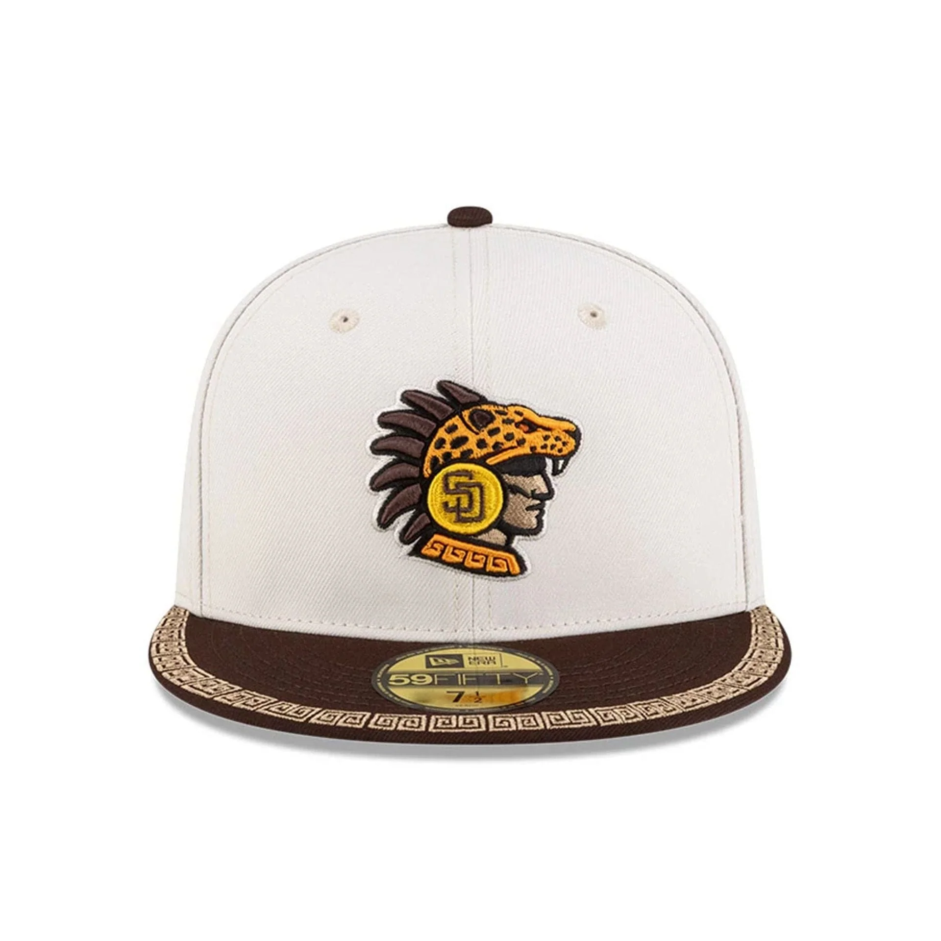 San Diego Padres MLB Mexico City Series 2026 Light Beige 59FIFTY Fitted Cap - Image 3