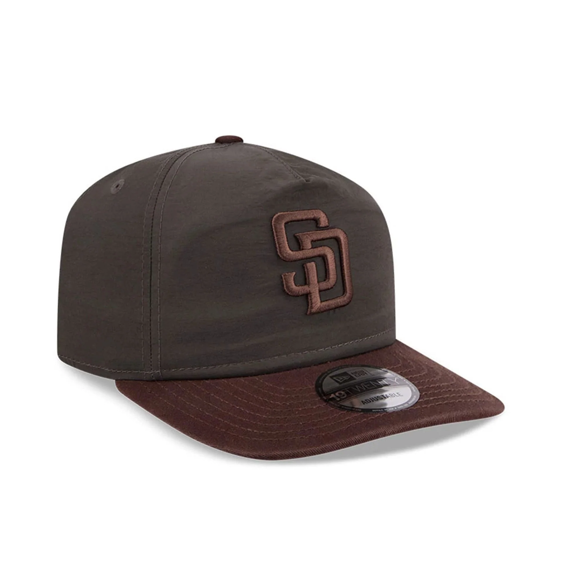 San Diego Padres MLB Nylon Black 19TWENTY Adjustable Cap - Image 4