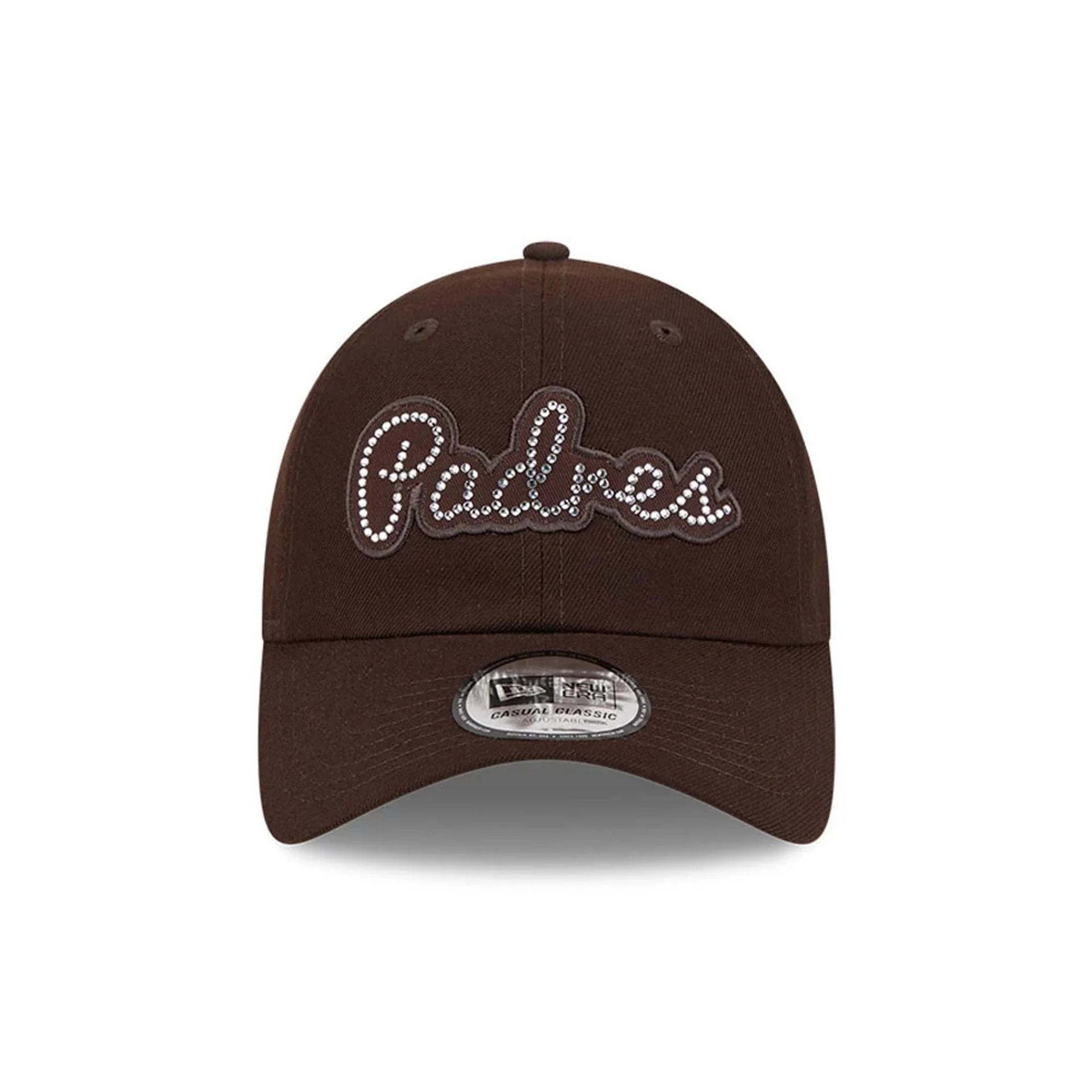 San Diego Padres MLB Rhinestone Dark Brown Casual Classic Adjustable Cap - Image 3