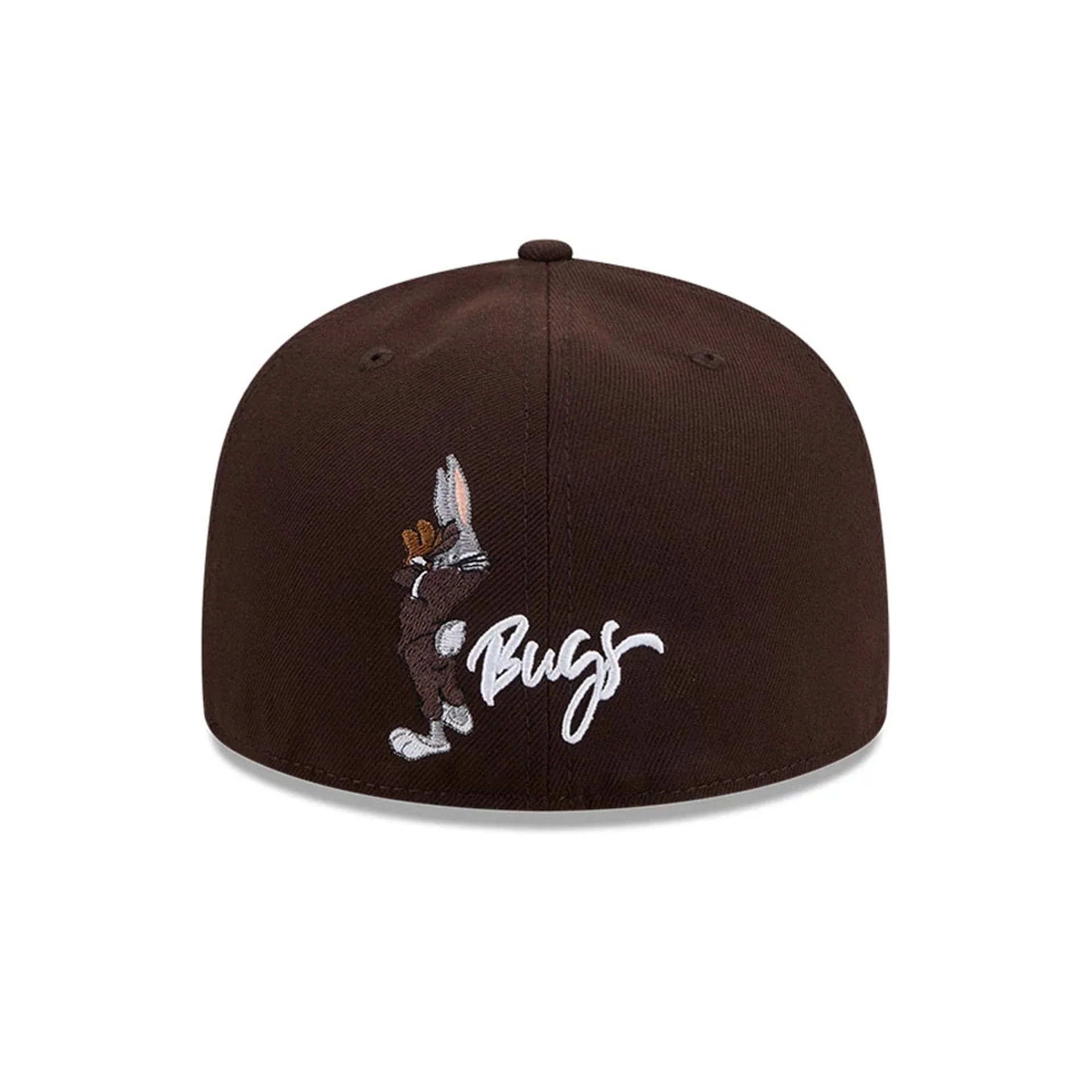 San Diego Padres MLB X Looney Tunes Bugs Bunny Dark Brown 59FIFTY Fitted Cap - Image 4