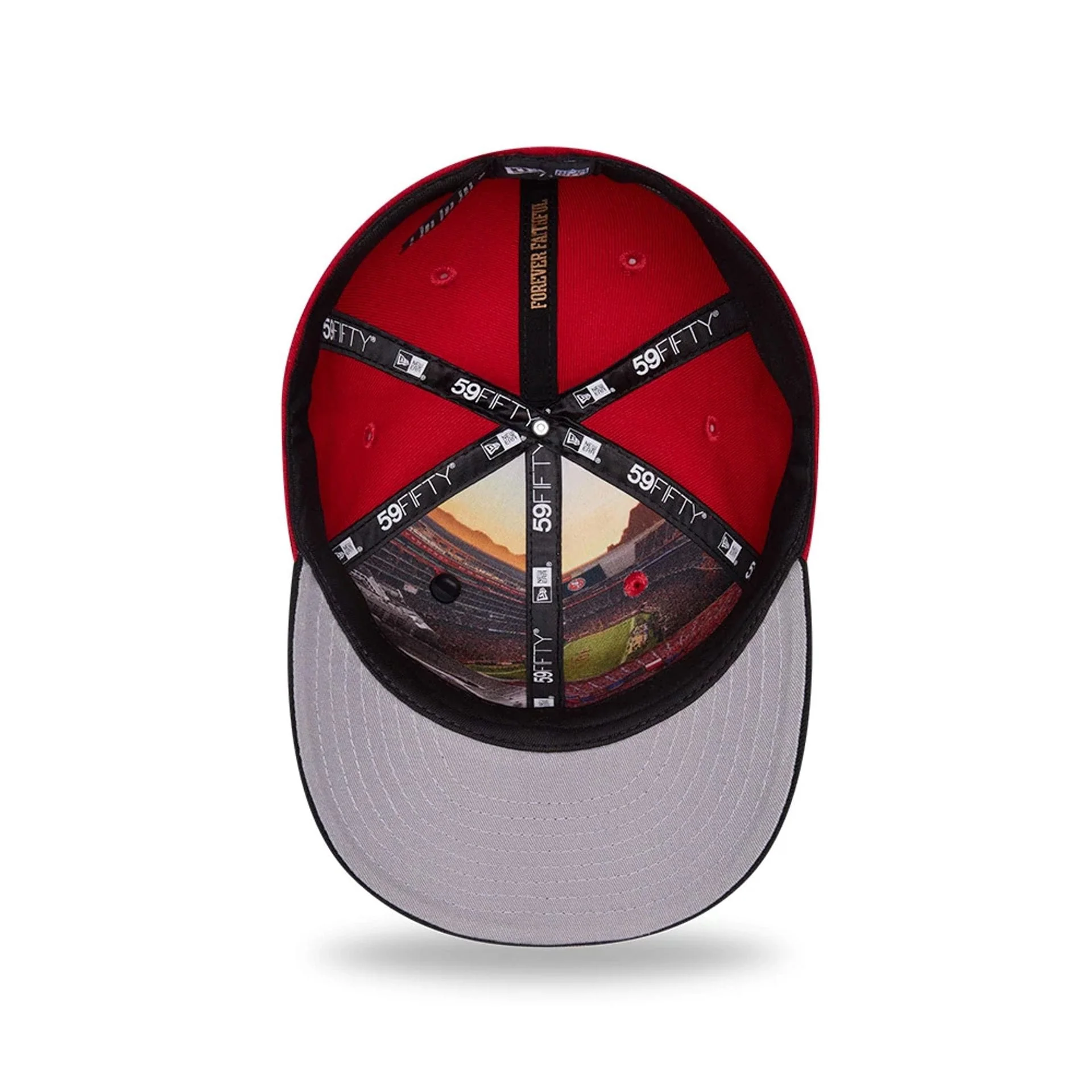 San Francisco 49ers NFL Draft 2026 Red 59FIFTY Fitted Cap - Image 2