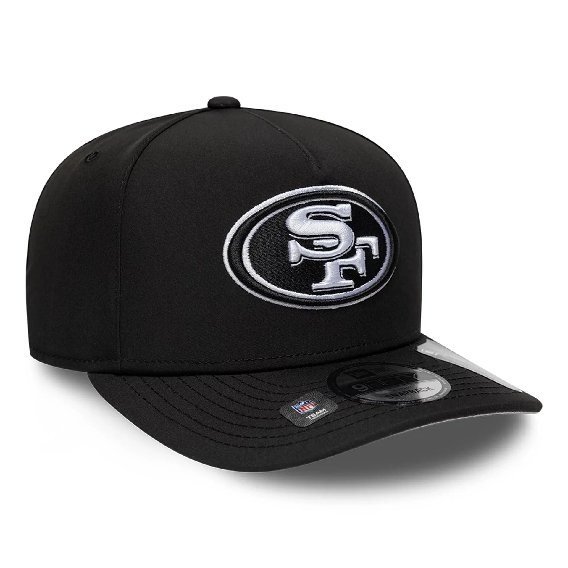 San Francisco 49ers NFL Gore-Tex Black 9FIFTY A-Frame Snapback Adjustable Cap - Image 3