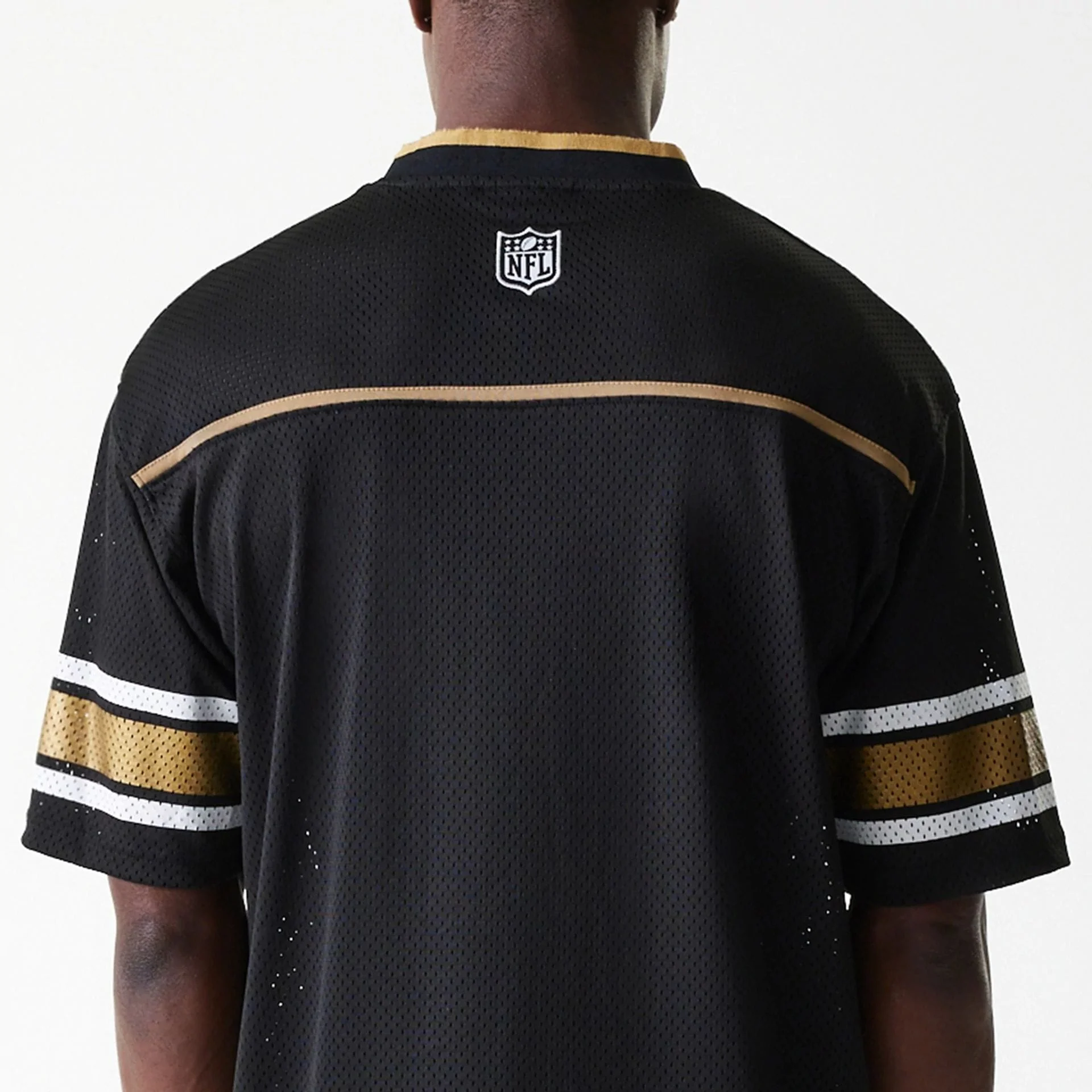 San Francisco 49ers NFL Mesh Black Jersey - Image 7