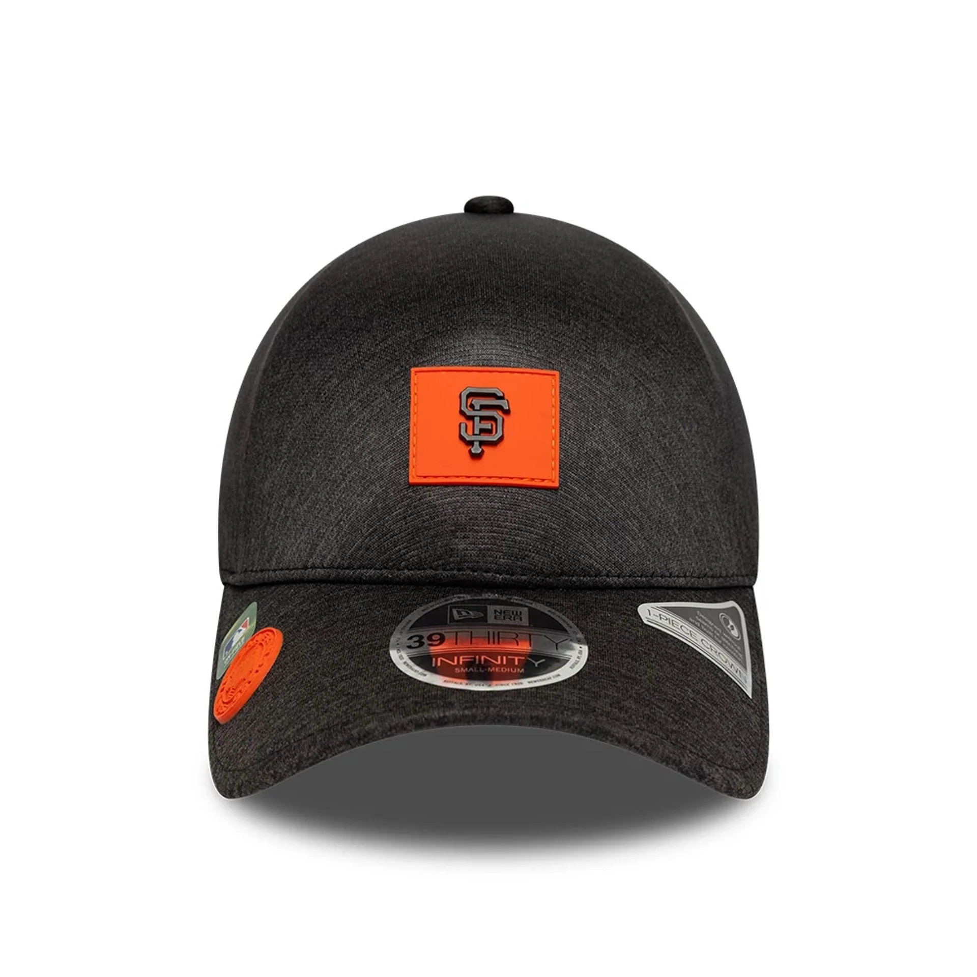 San Francisco Giants MLB Clubhouse Black 39THIRTY Infinity Stretch Fit Cap - Image 2