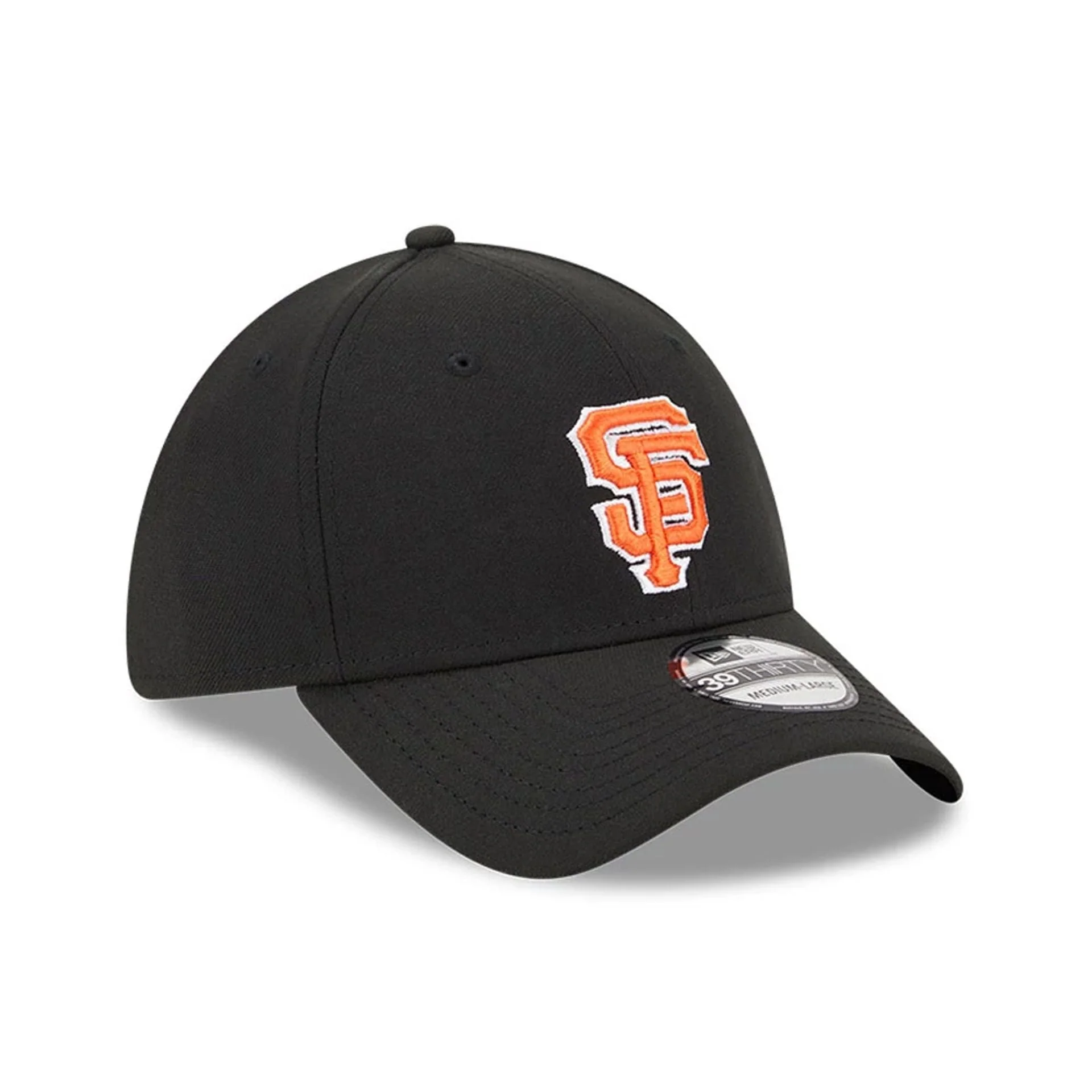 San Francisco Giants MLB Evergreen Black 39THIRTY Stretch Fit Cap - Image 3