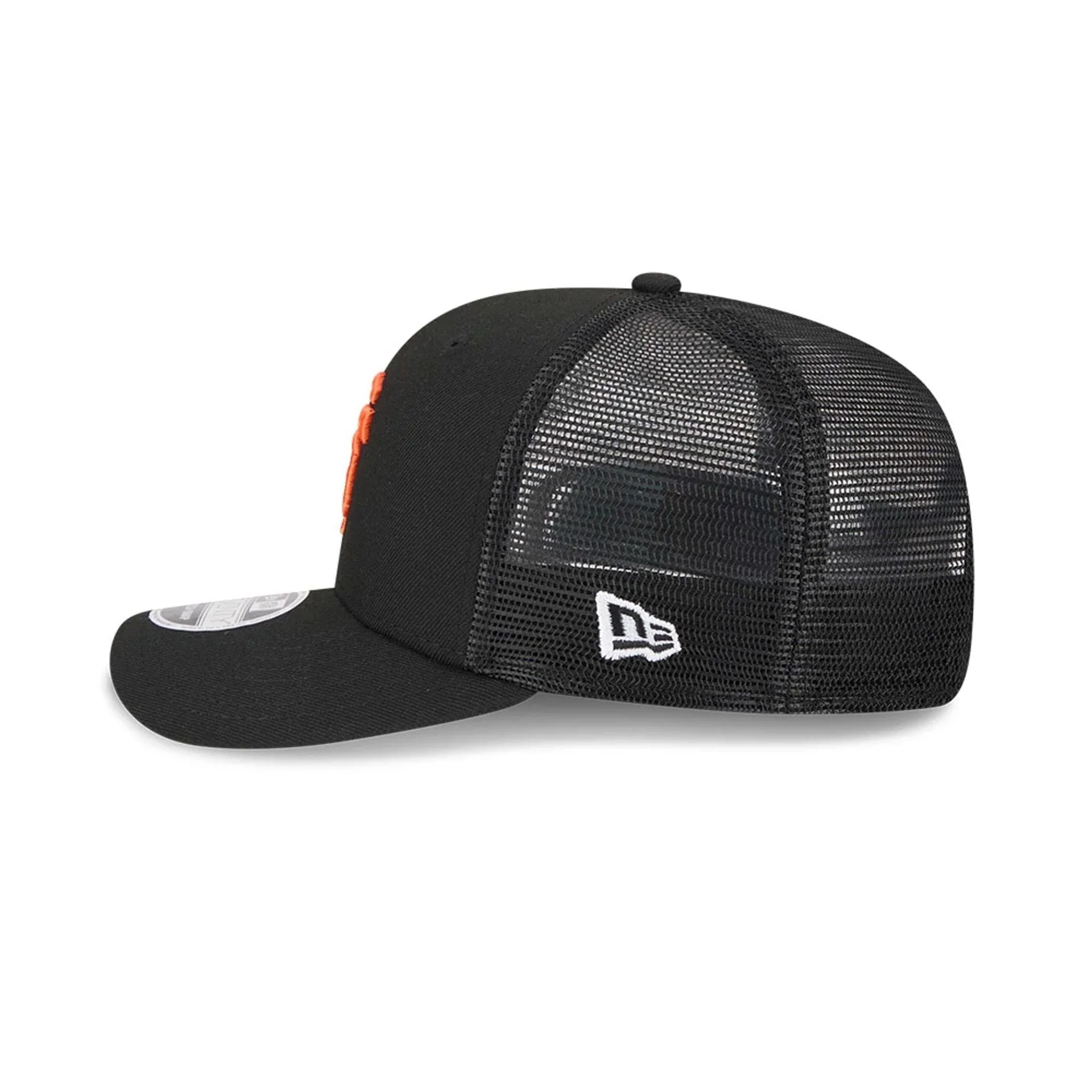 San Francisco Giants MLB Evergreen Black 9SEVENTY Stretch Snap Cap - Image 5