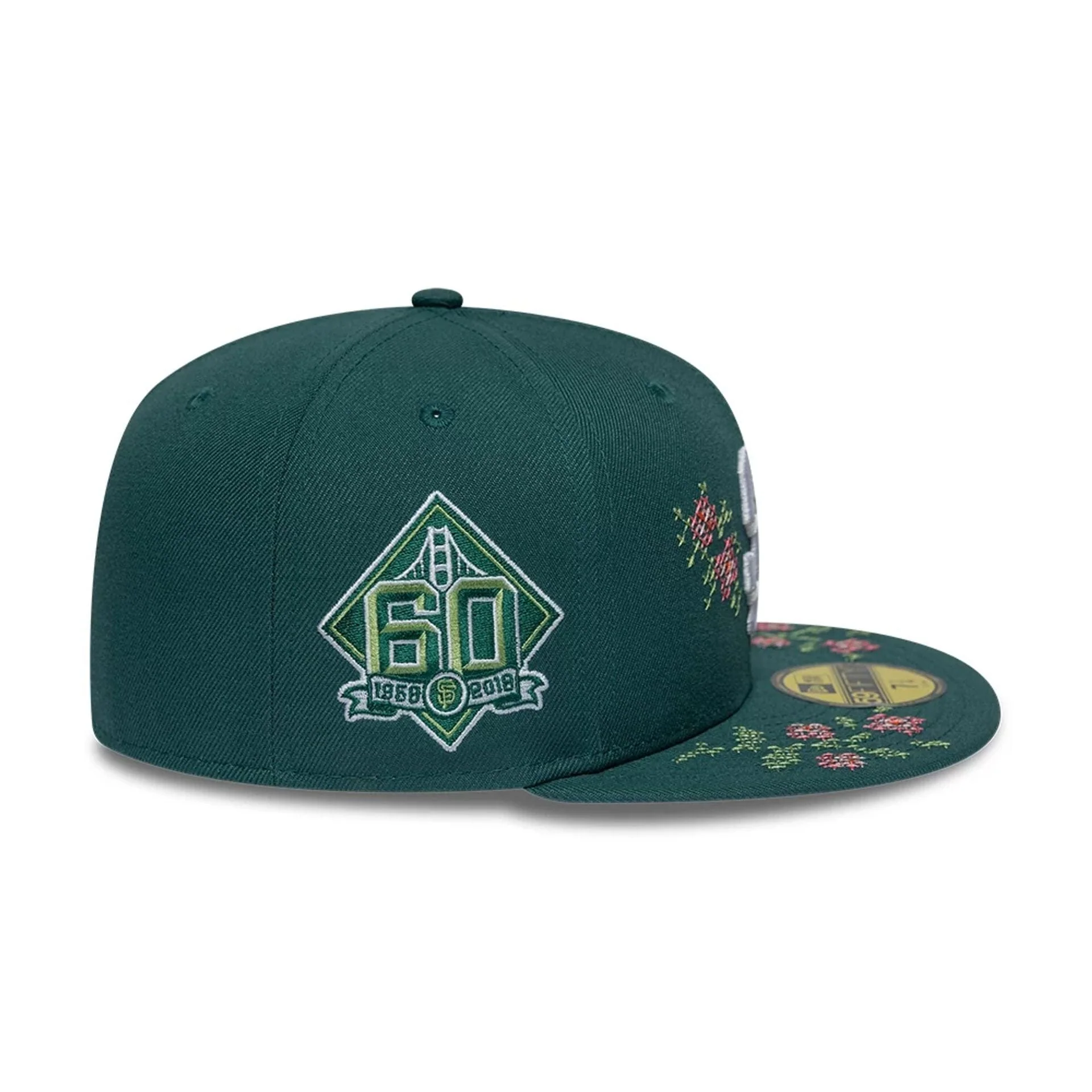 San Francisco Giants MLB Garden Dark Green 59FIFTY Fitted Cap - Image 4