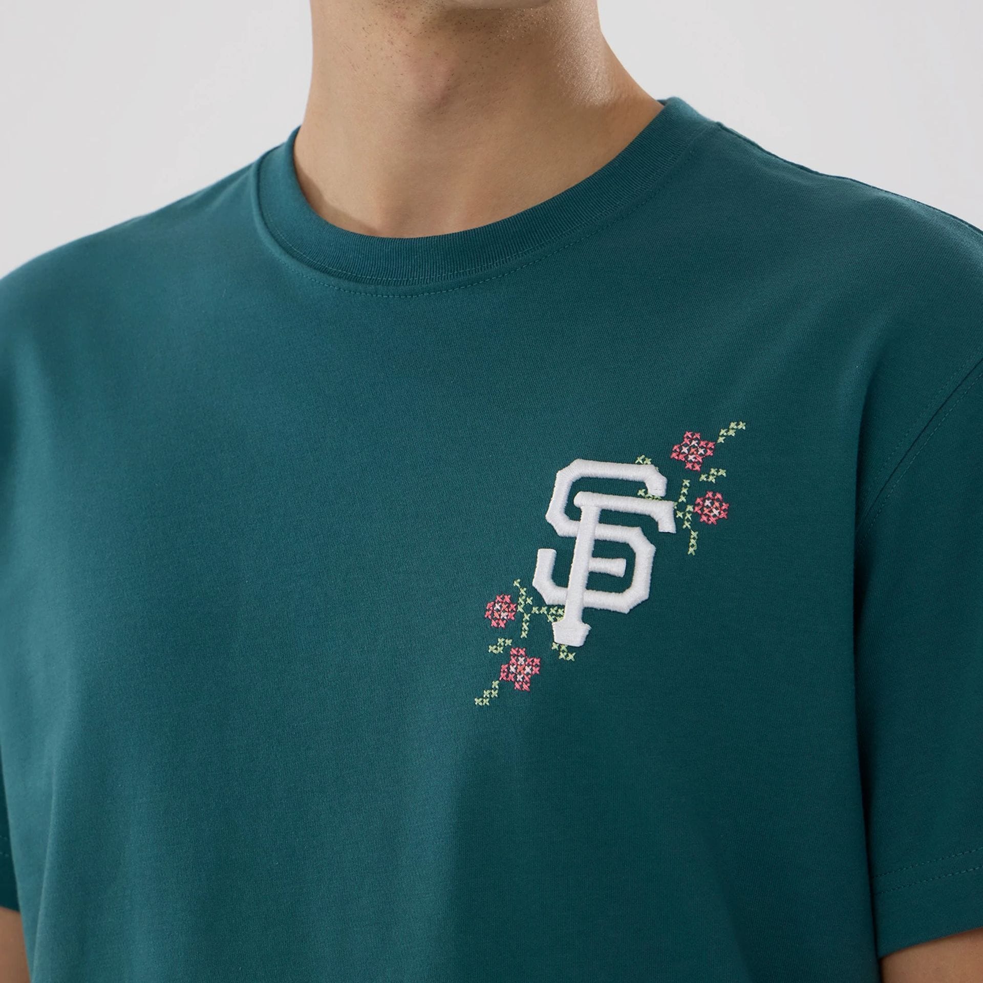 San Francisco Giants MLB Garden Dark Green T-Shirt - Image 3
