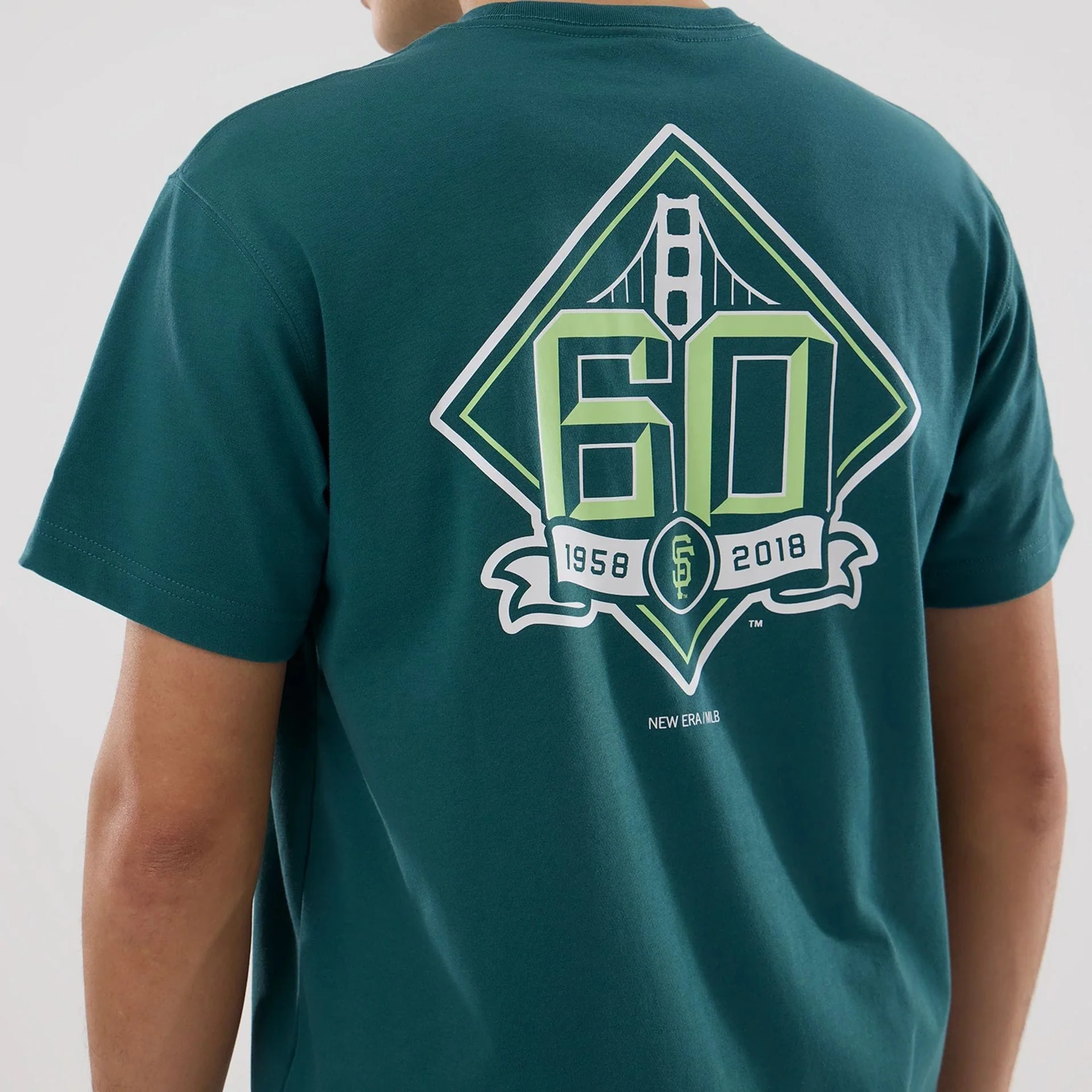 San Francisco Giants MLB Garden Dark Green T-Shirt - Image 4