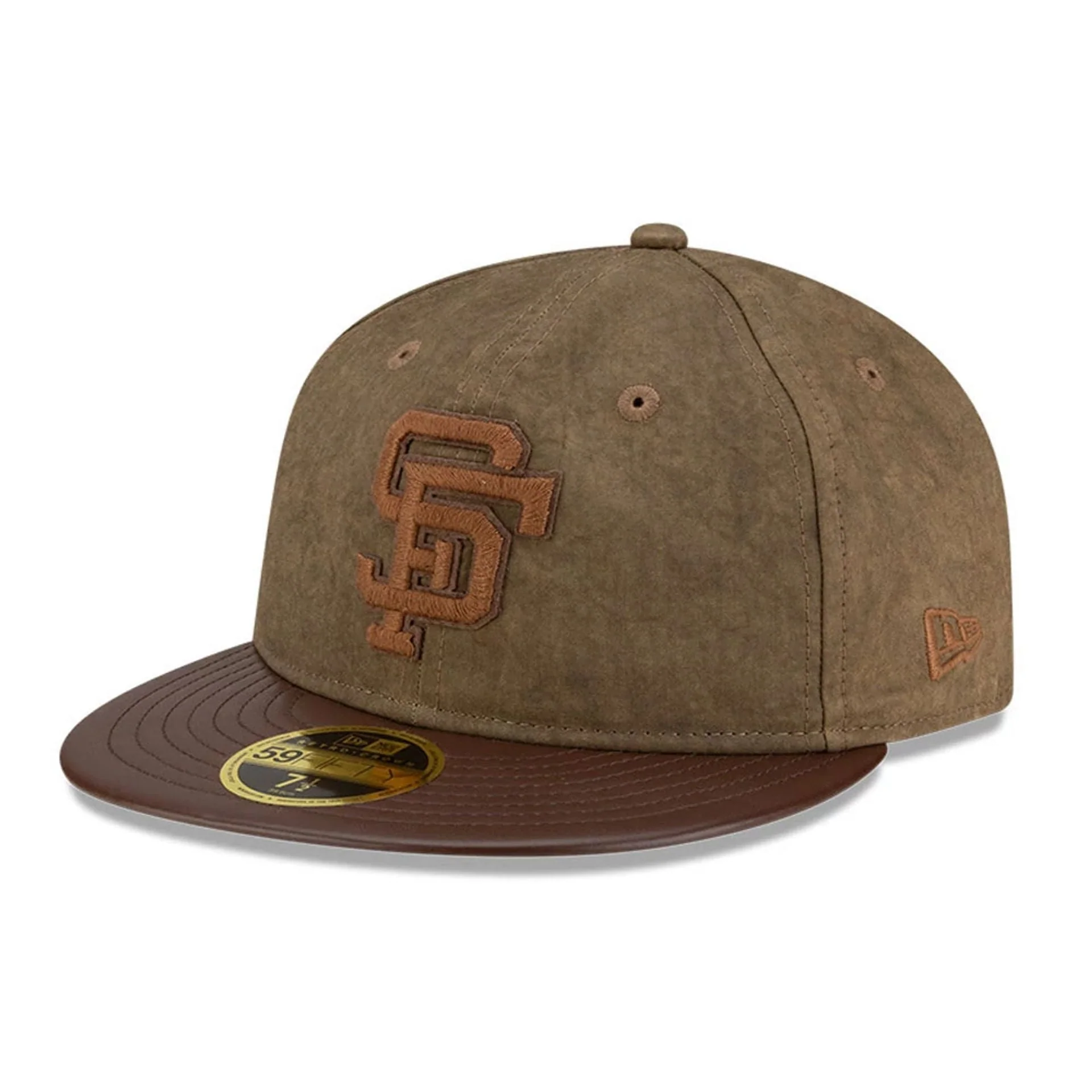 San Francisco Giants MLB Open Brown Retro Crown 59FIFTY Fitted Cap - Image 4