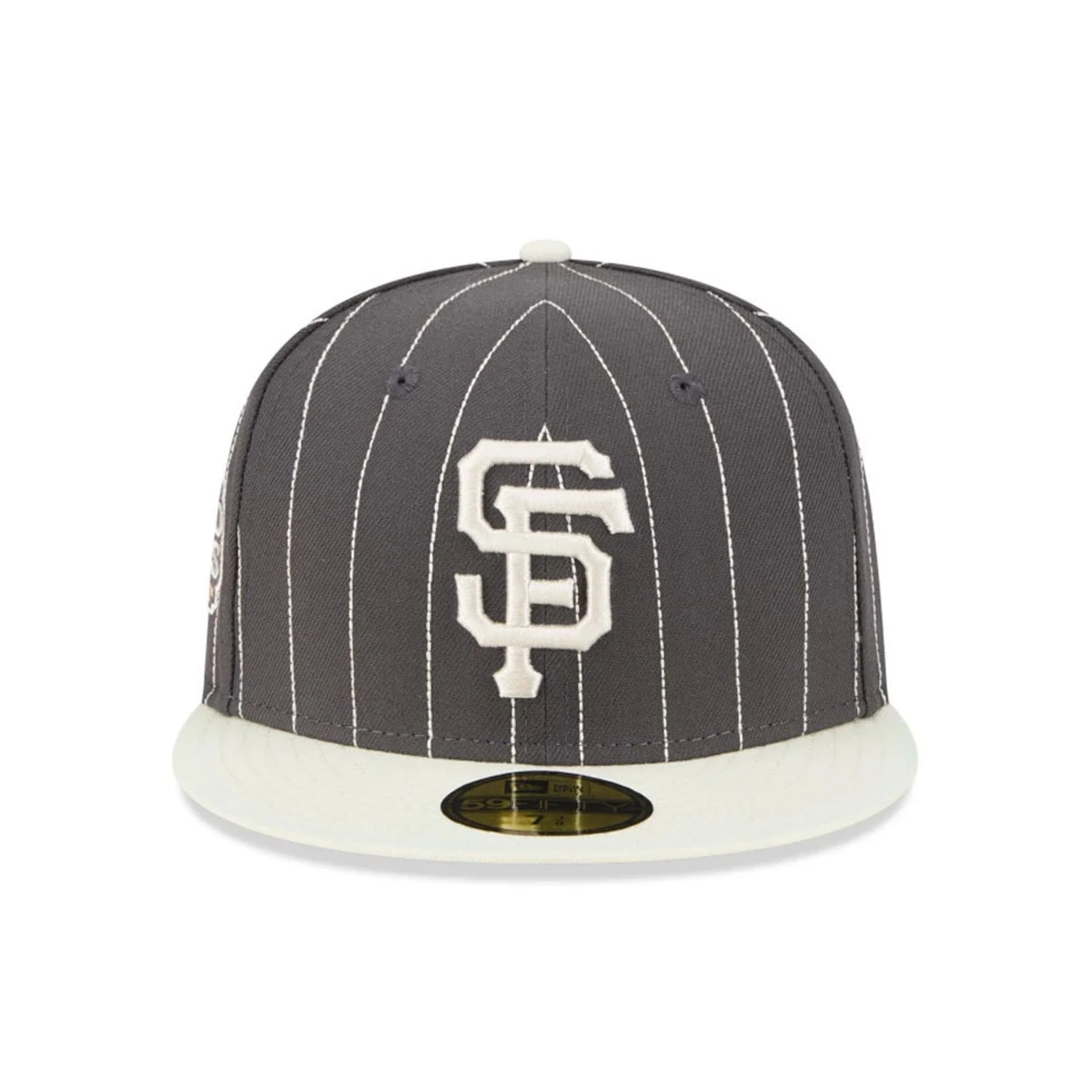 San Francisco Giants MLB Stripes Dark Grey 59FIFTY Fitted Cap - Image 3