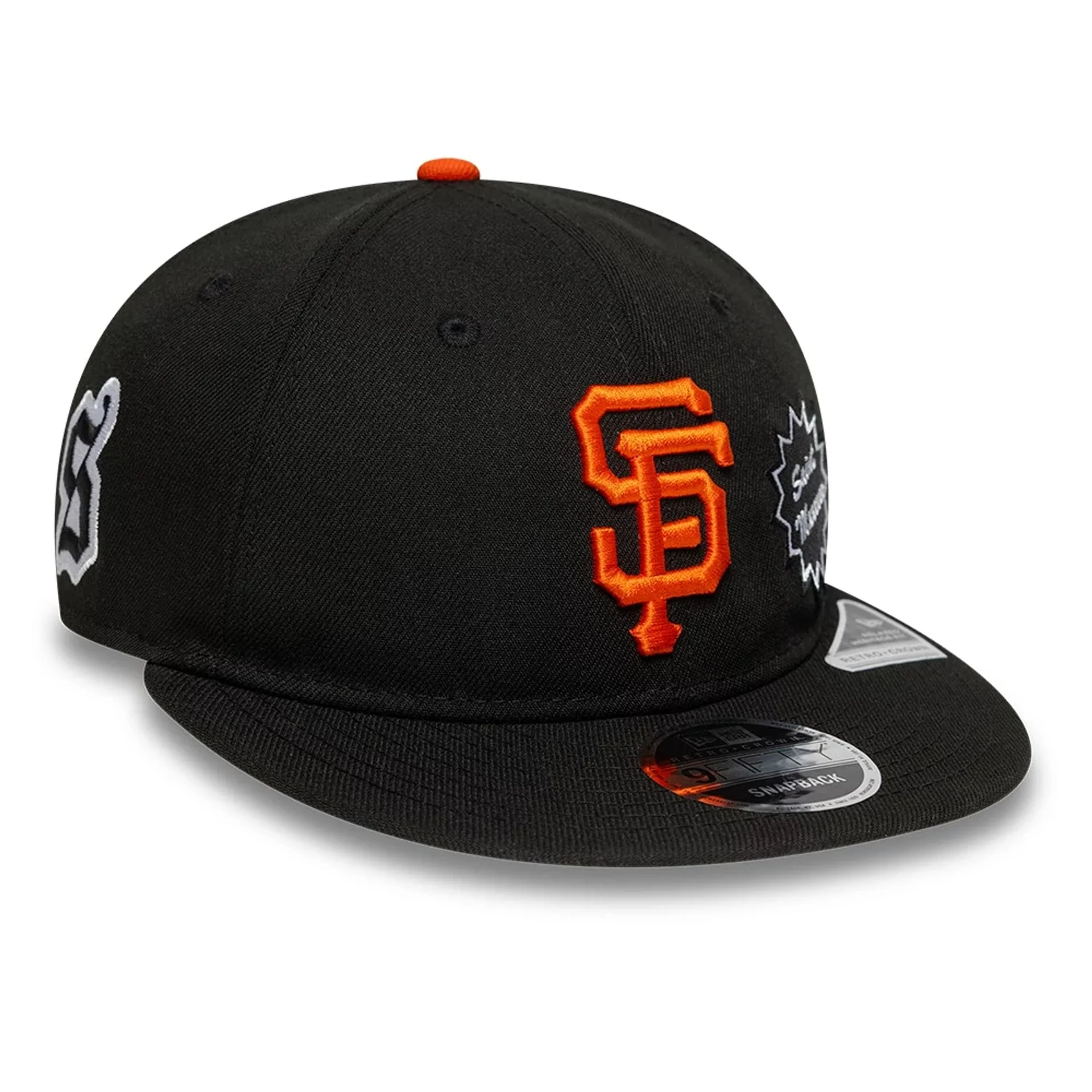 San Francisco Giants MLB X Saint Mxxxxxx Black Retro Crown 9FIFTY Snapback Adjustable Cap - Image 3