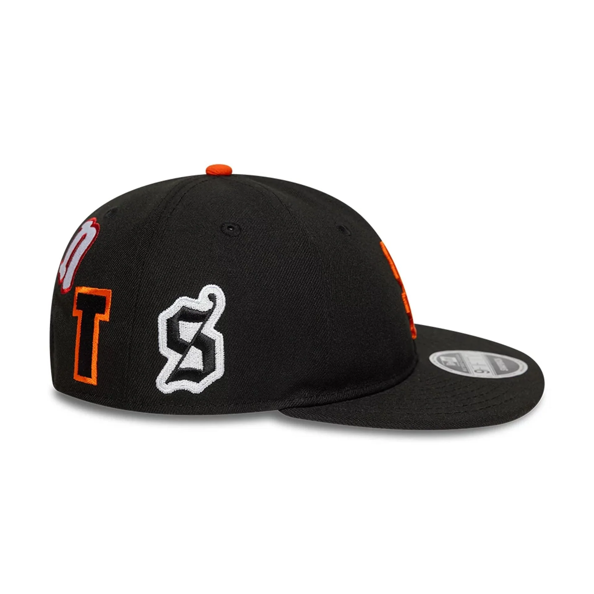 San Francisco Giants MLB X Saint Mxxxxxx Black Retro Crown 9FIFTY Snapback Adjustable Cap - Image 5