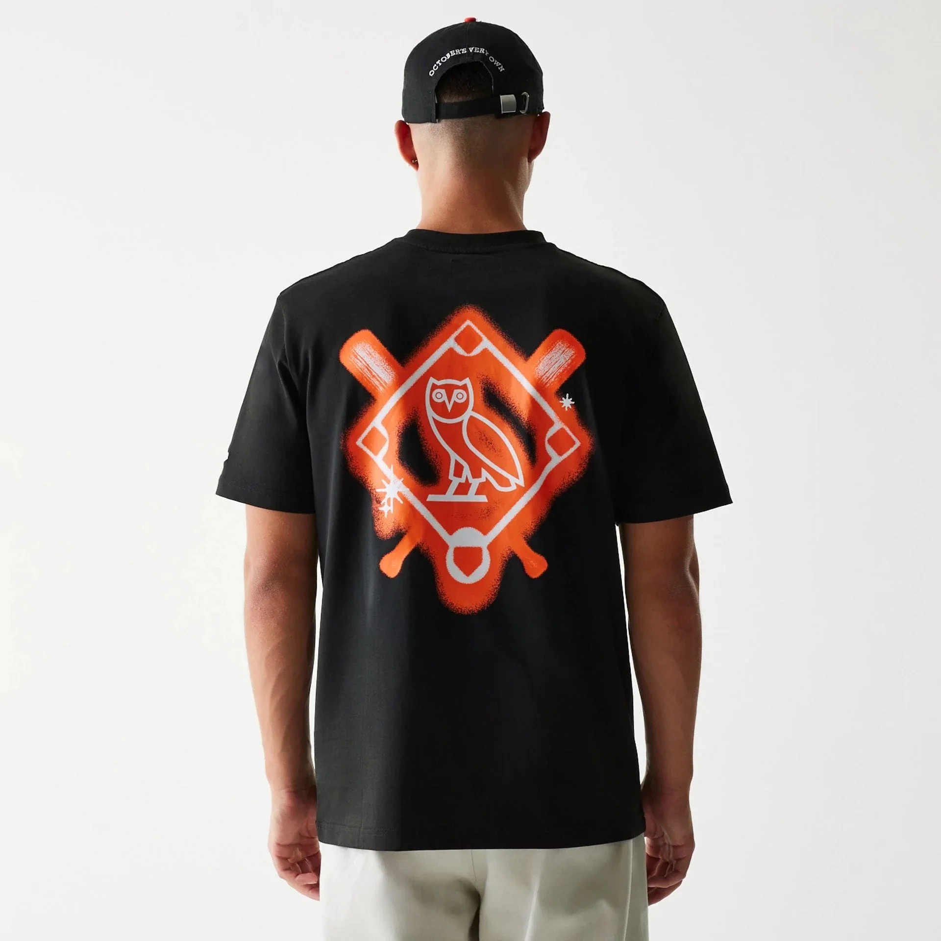 San Francisco Giants OVO x MLB Black T-Shirt - Image 2