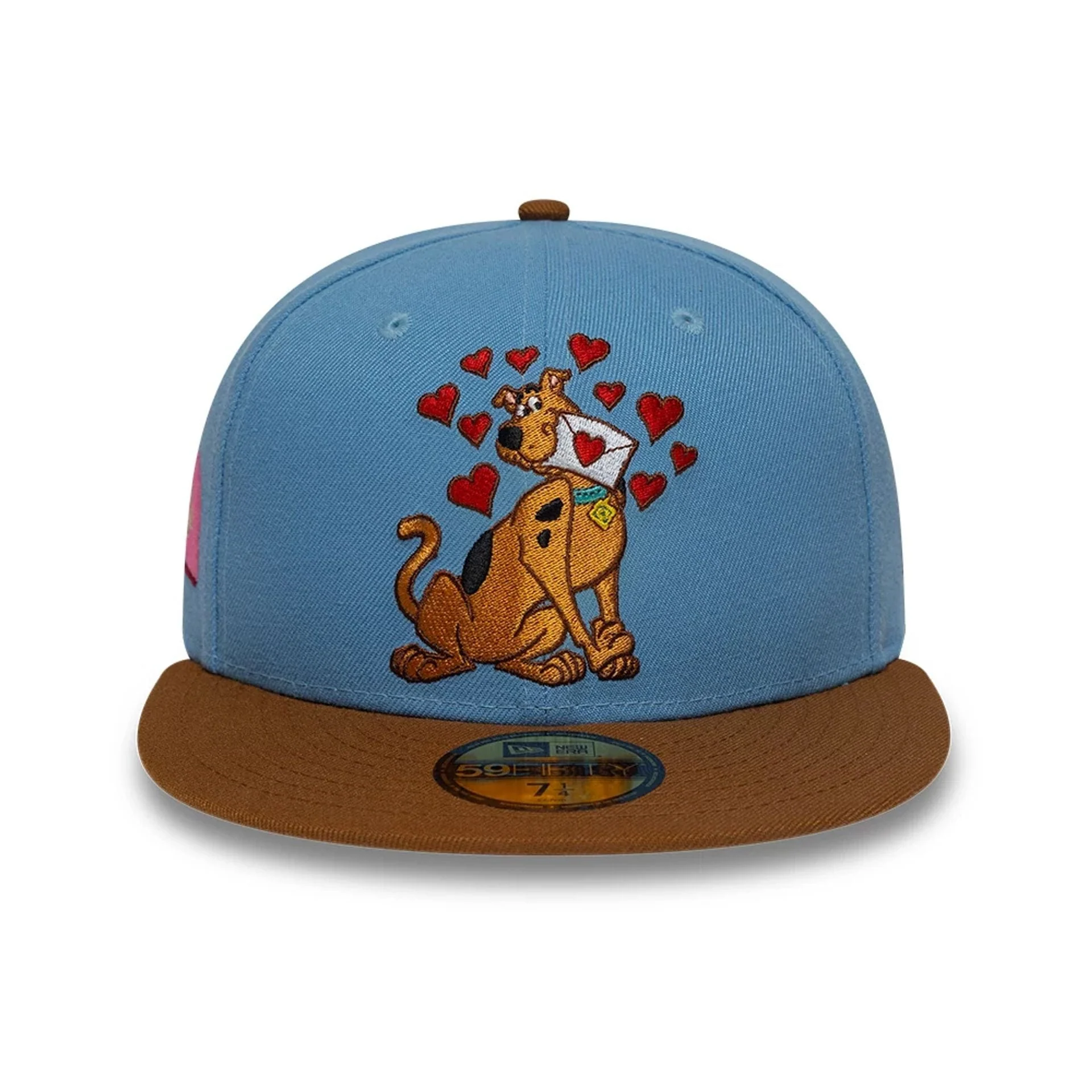 Scooby Doo Heart Pastel Blue 59FIFTY Fitted Cap - Image 3