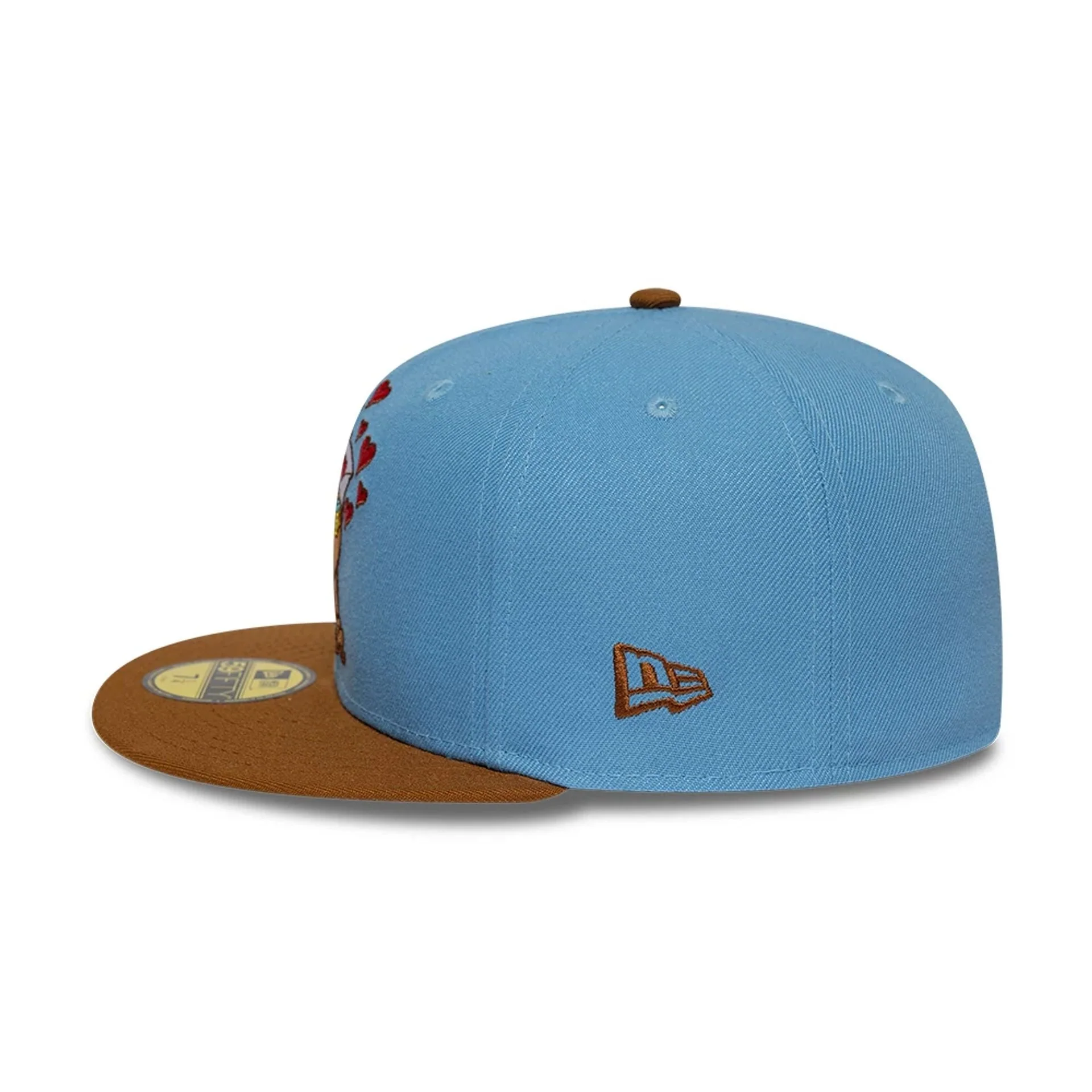 Scooby Doo Heart Pastel Blue 59FIFTY Fitted Cap - Image 6