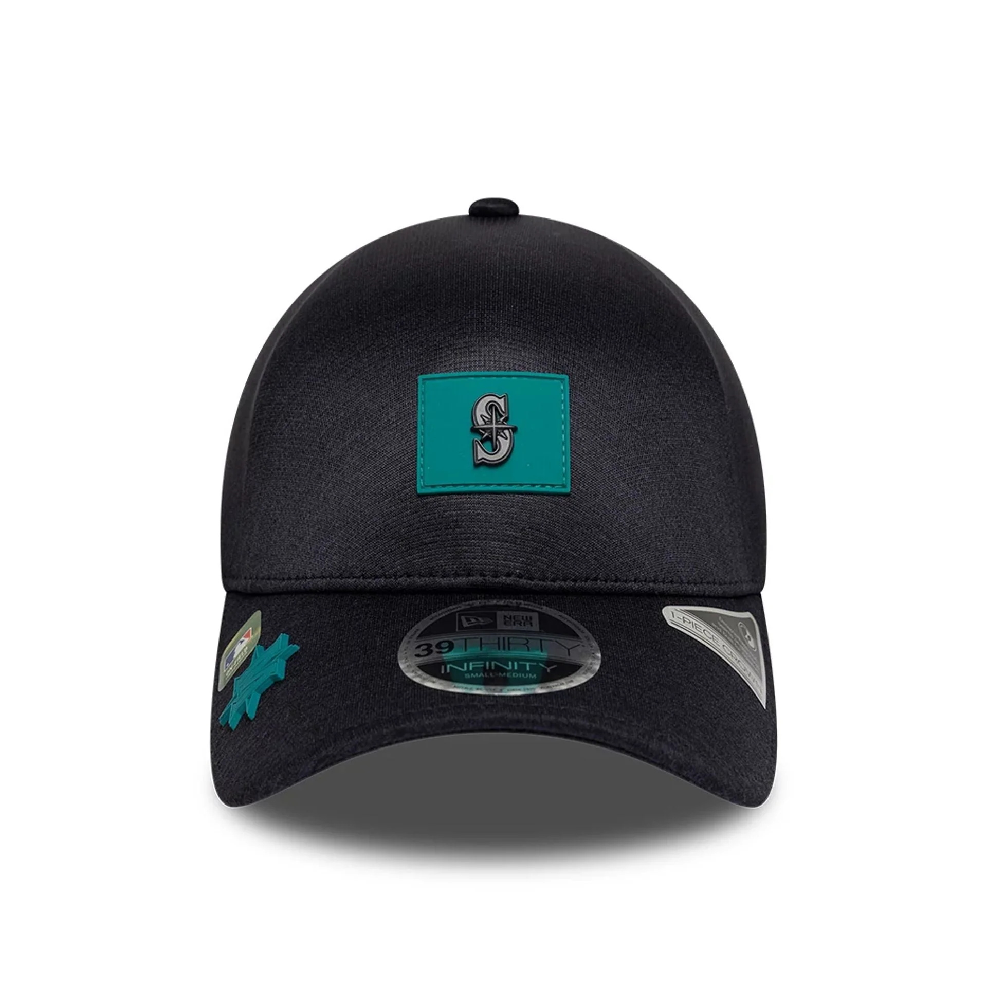 Seattle Mariners MLB Clubhouse Navy 39THIRTY Infinity Stretch Fit Cap - Image 2