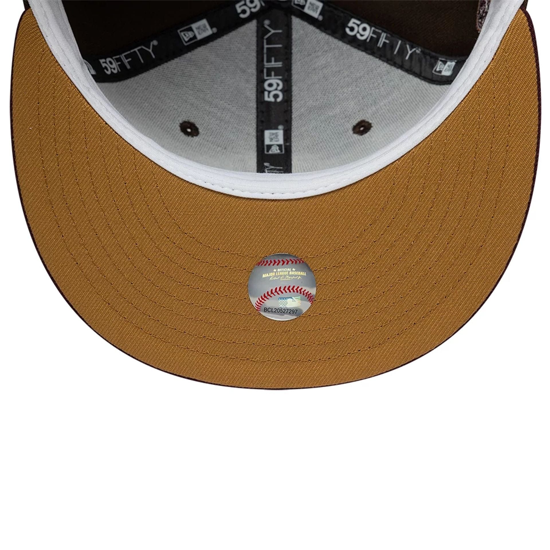 Seattle Mariners MLB Cooperstown Dark Brown 59FIFTY Fitted Cap - Image 2