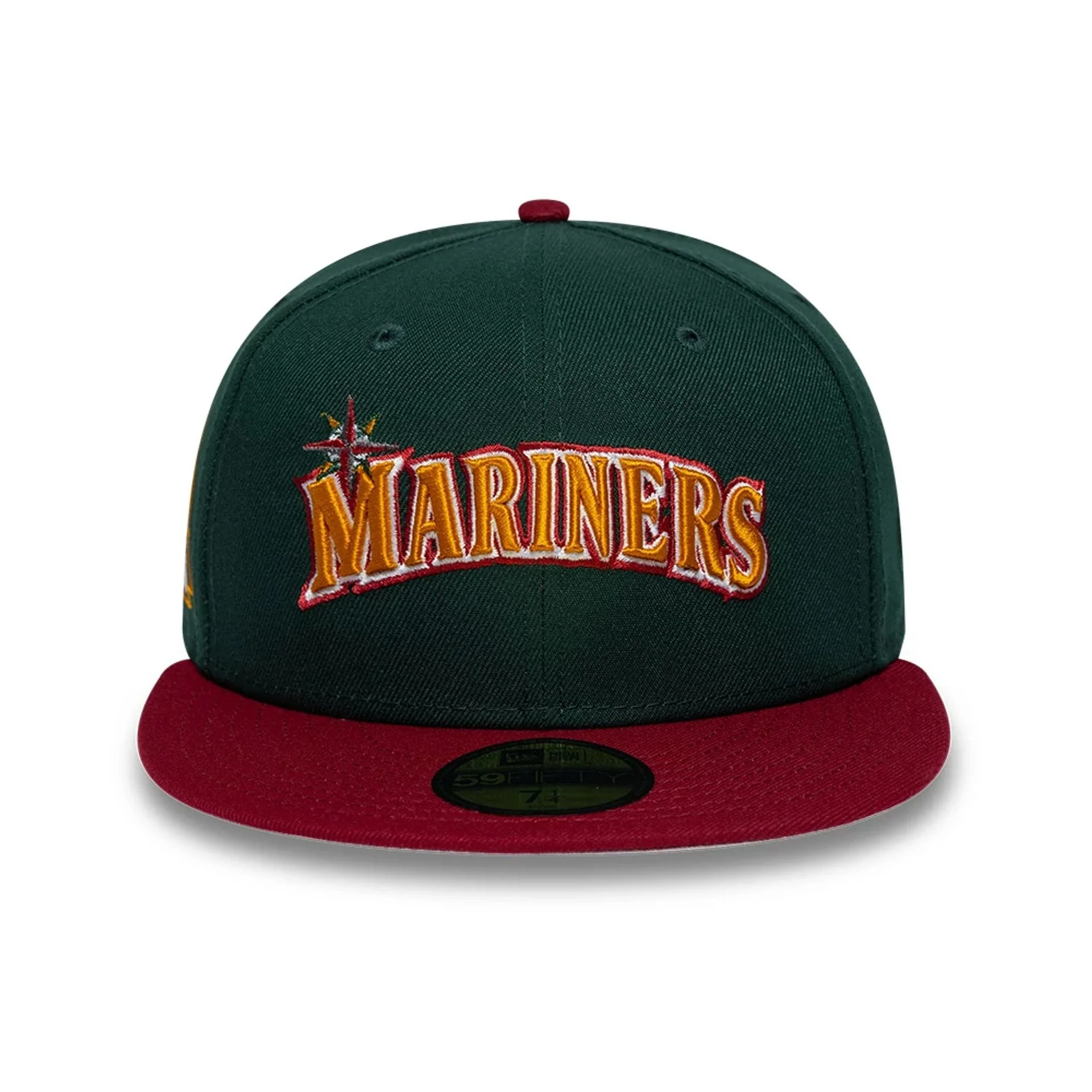 Seattle Mariners MLB Cooperstown Dark Green 59FIFTY Fitted Cap - Image 3