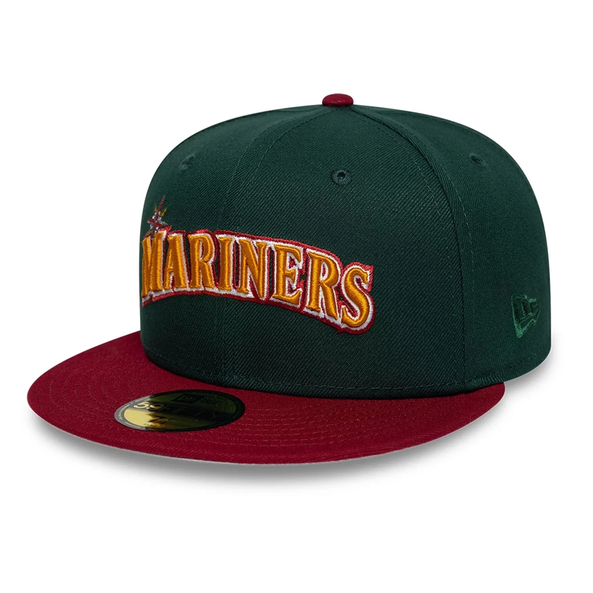 Seattle Mariners MLB Cooperstown Dark Green 59FIFTY Fitted Cap - Image 4