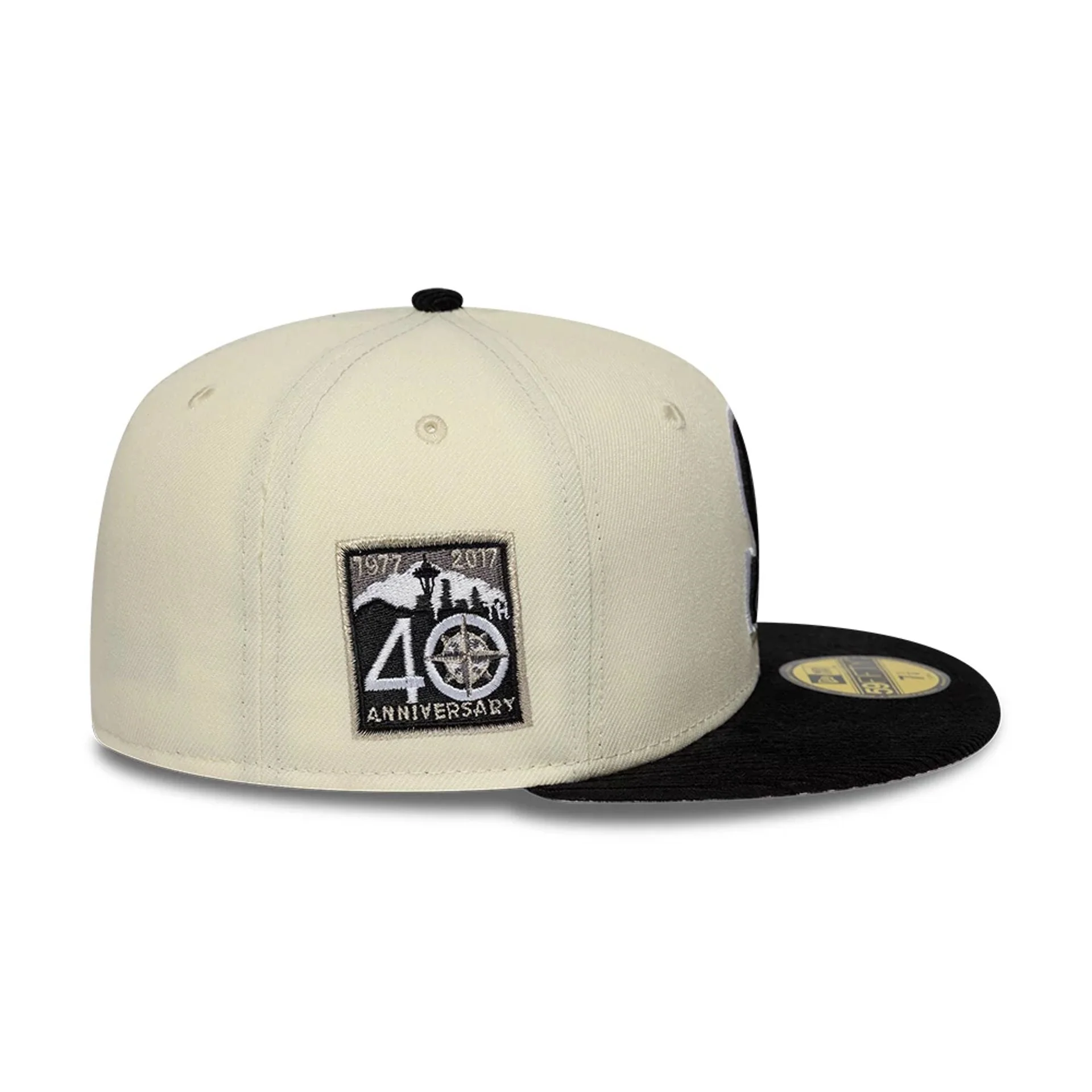 Seattle Mariners MLB Cooperstown White 59FIFTY Fitted Cap - Image 6