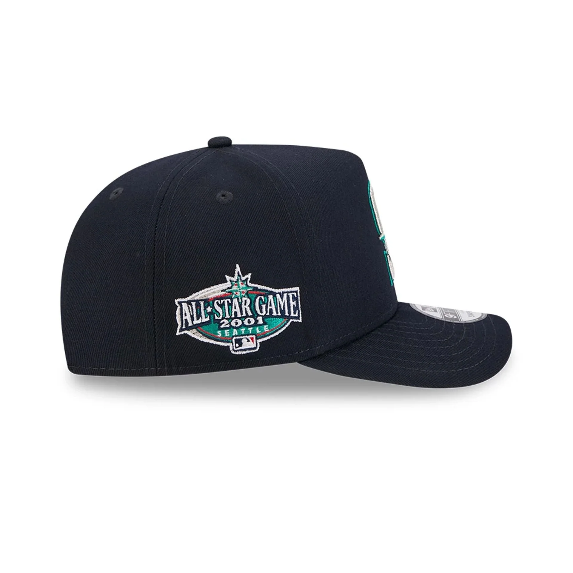 Seattle Mariners MLB Evergreen Navy 9FIFTY A-Frame Snapback Adjustable Cap - Image 5